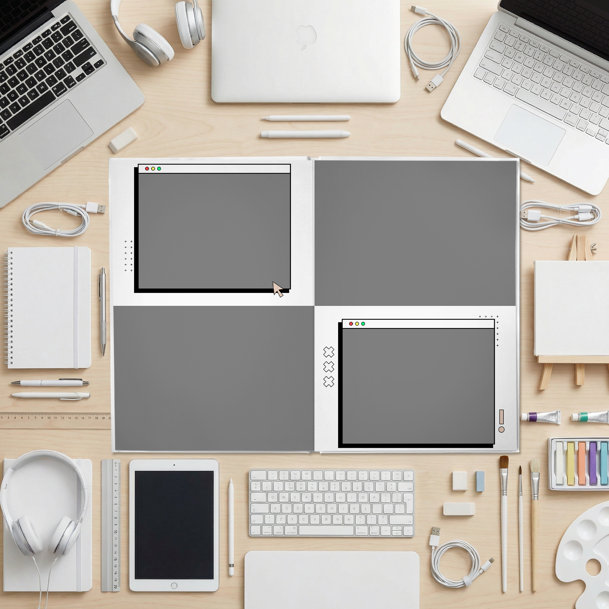 036 Internet II. Дизайны, psd шаблоны школьных и выпускных альбомов и обложек