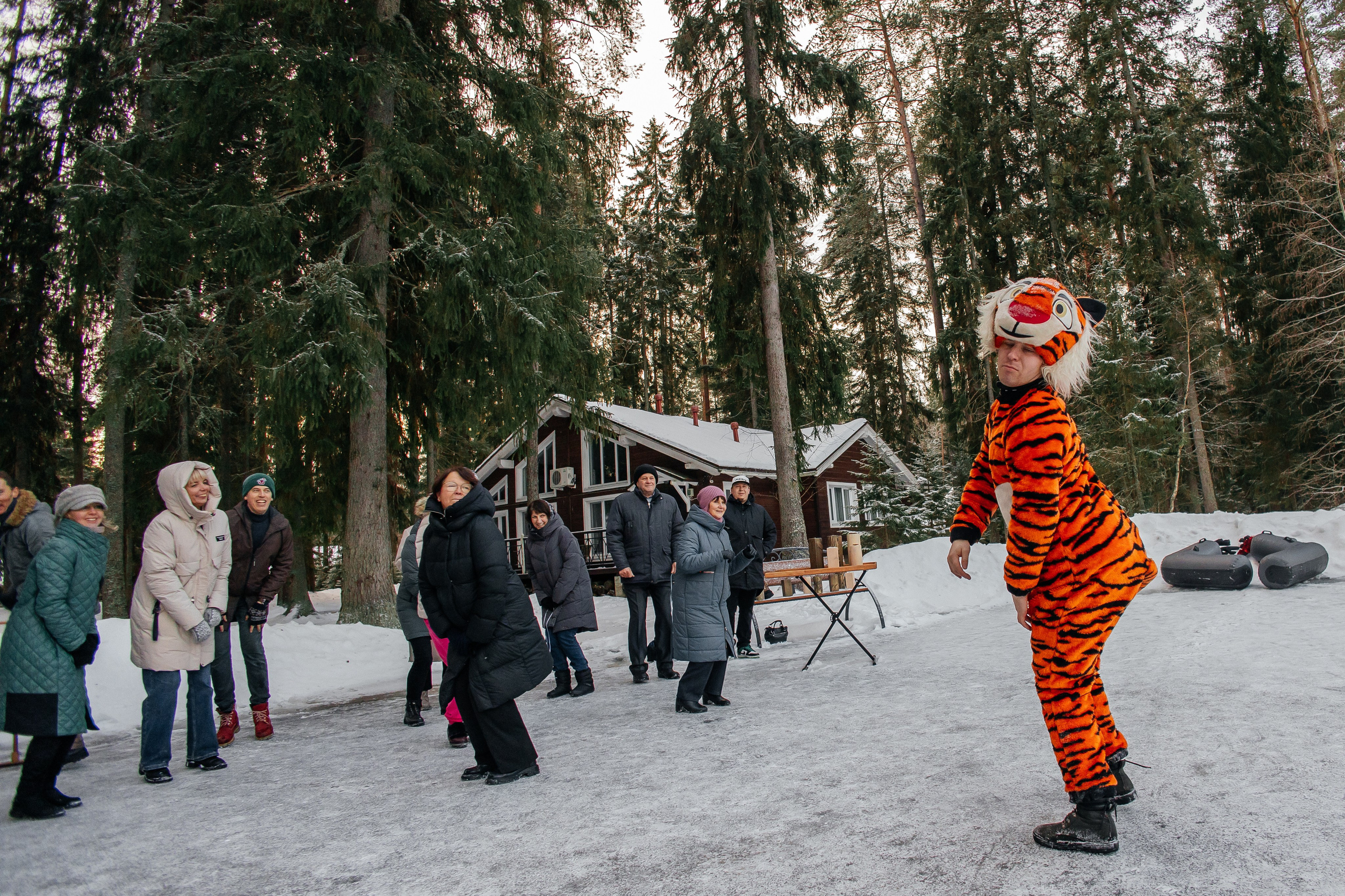 Зимний корпоратив в Царство Королевство. Фотограф в Санкт-Петербурге Виктория Безверхая