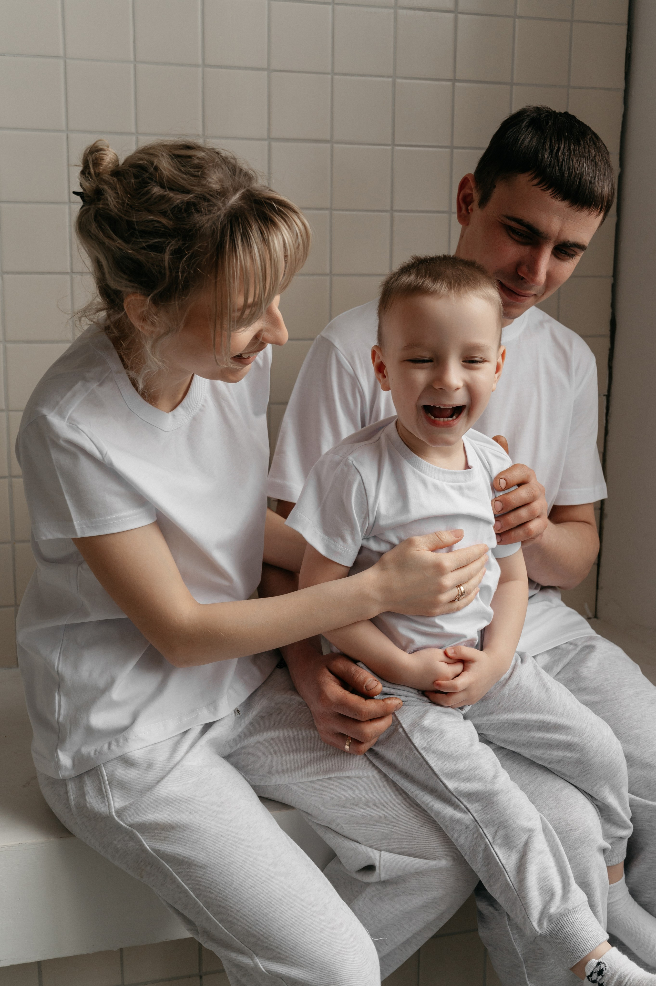 Первая семейная съемка для Светы, Гены и их сына Миши. Свадебный фотограф Мария Строгонова