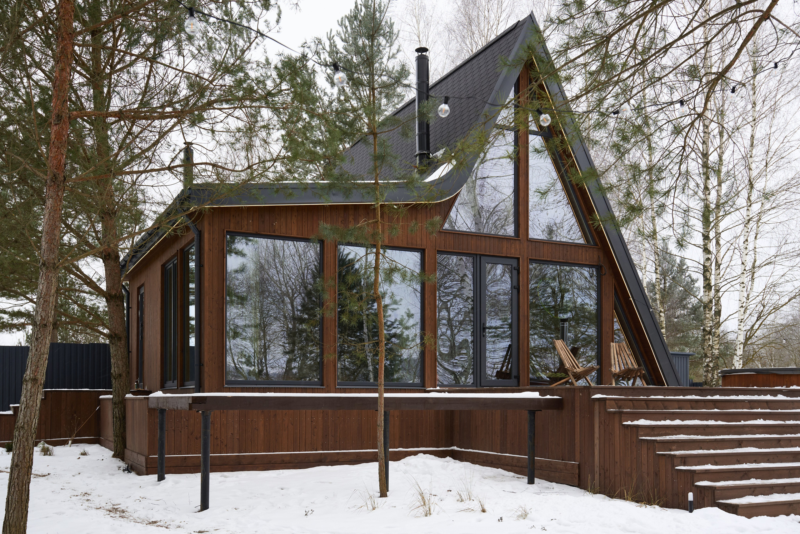 Дом A-frame. Автомобильный и интерьерный фотограф в Минске Александр Тагаев