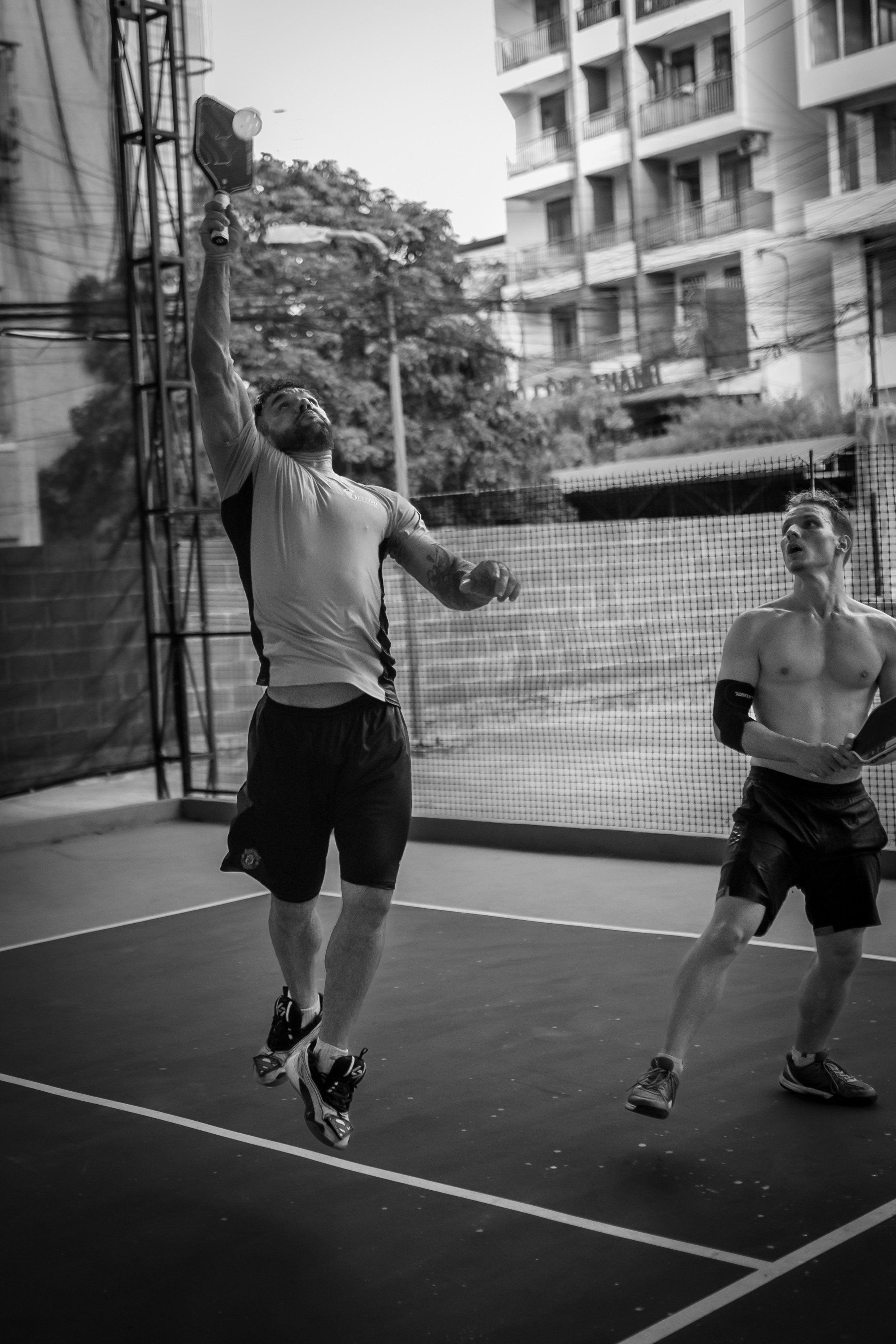 Турнир Pickleball. Твой фотограф — Полосатый кот