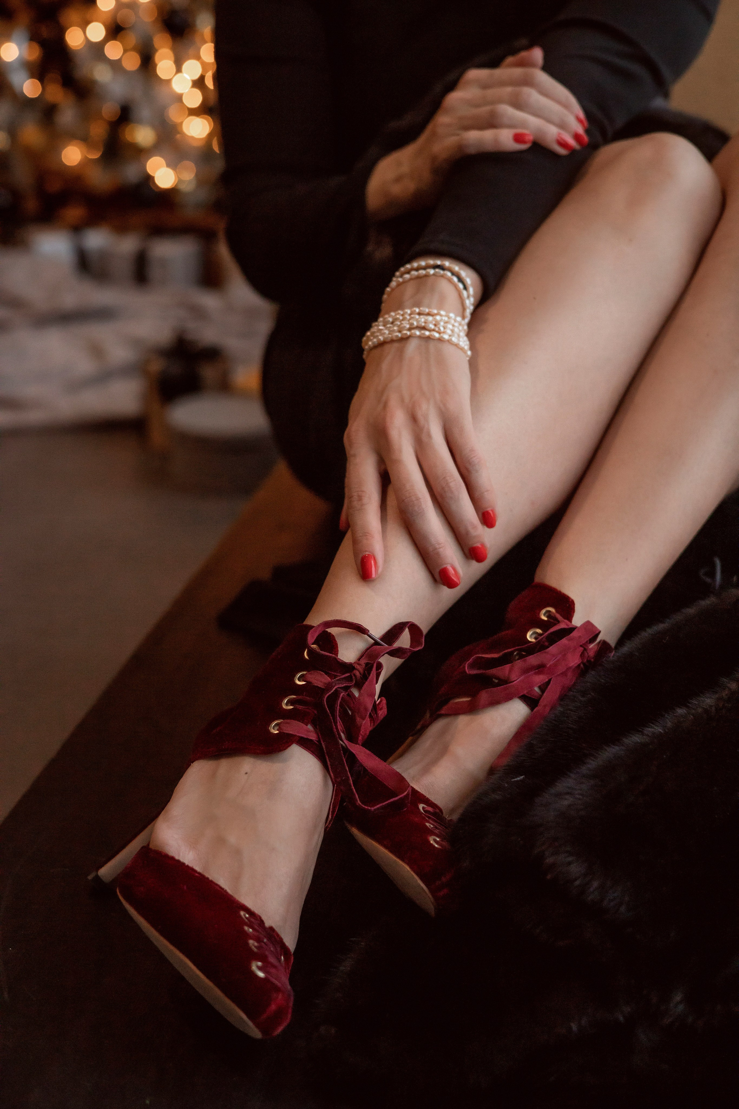 Новогодняя фотосессия для Анастасии. Семейный фотограф в Москве