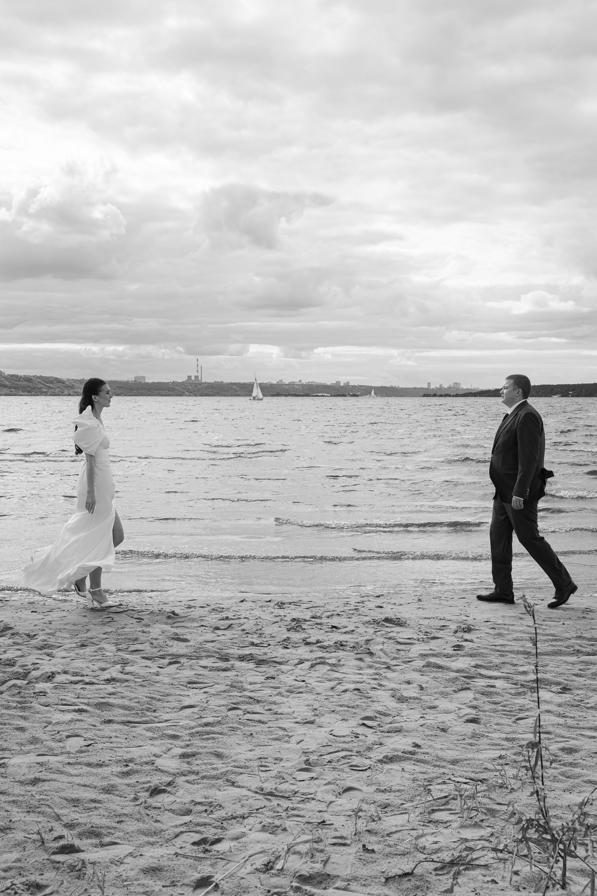 Свадебная прогулка Анастасия и Даниил. Разноплановый фотограф в Москве