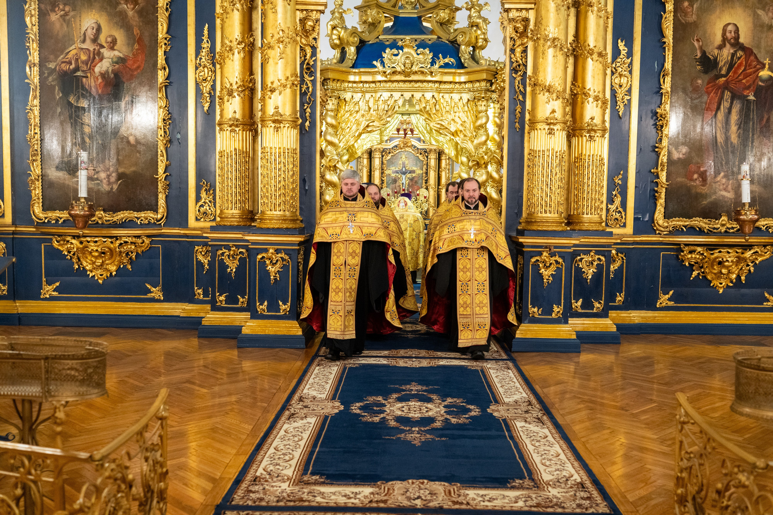 Вечерня. Молебен на Новый год. НИКОЛО-БОГОЯВЛЕНСКИЙ МОРСКОЙ СОБОР