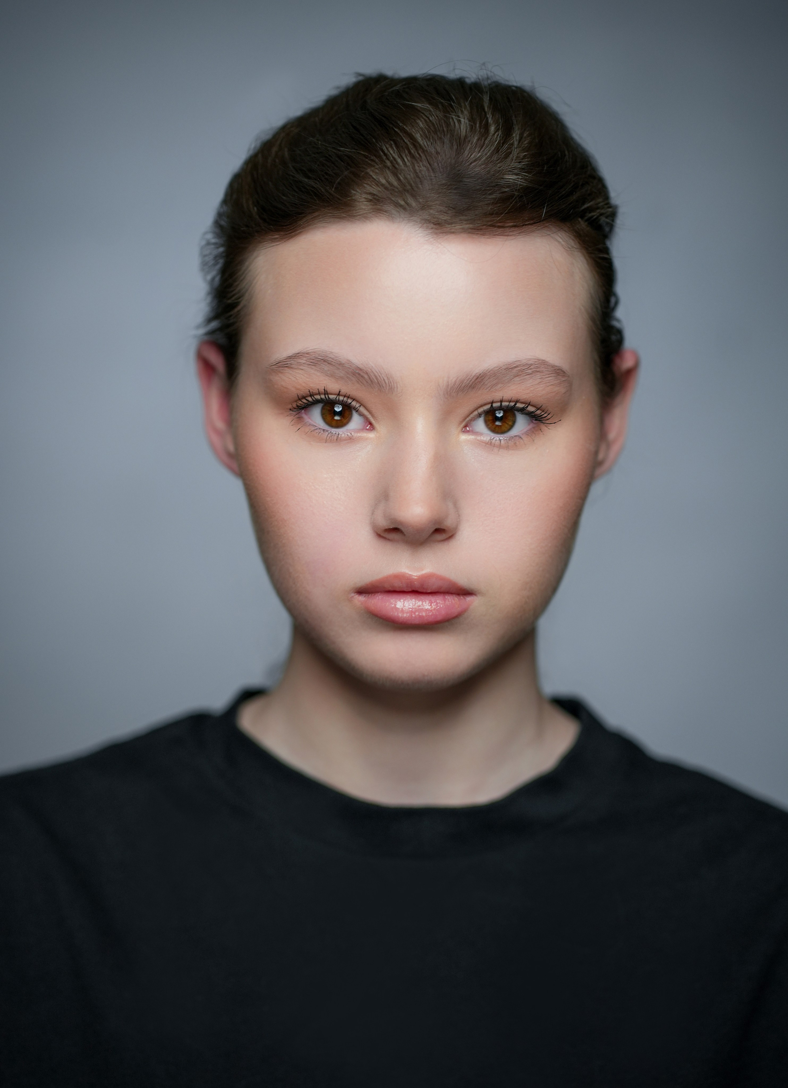 Актриса Виктория Крылова. Портретная съемка в Москве, студийный фотограф Игорь Фомин