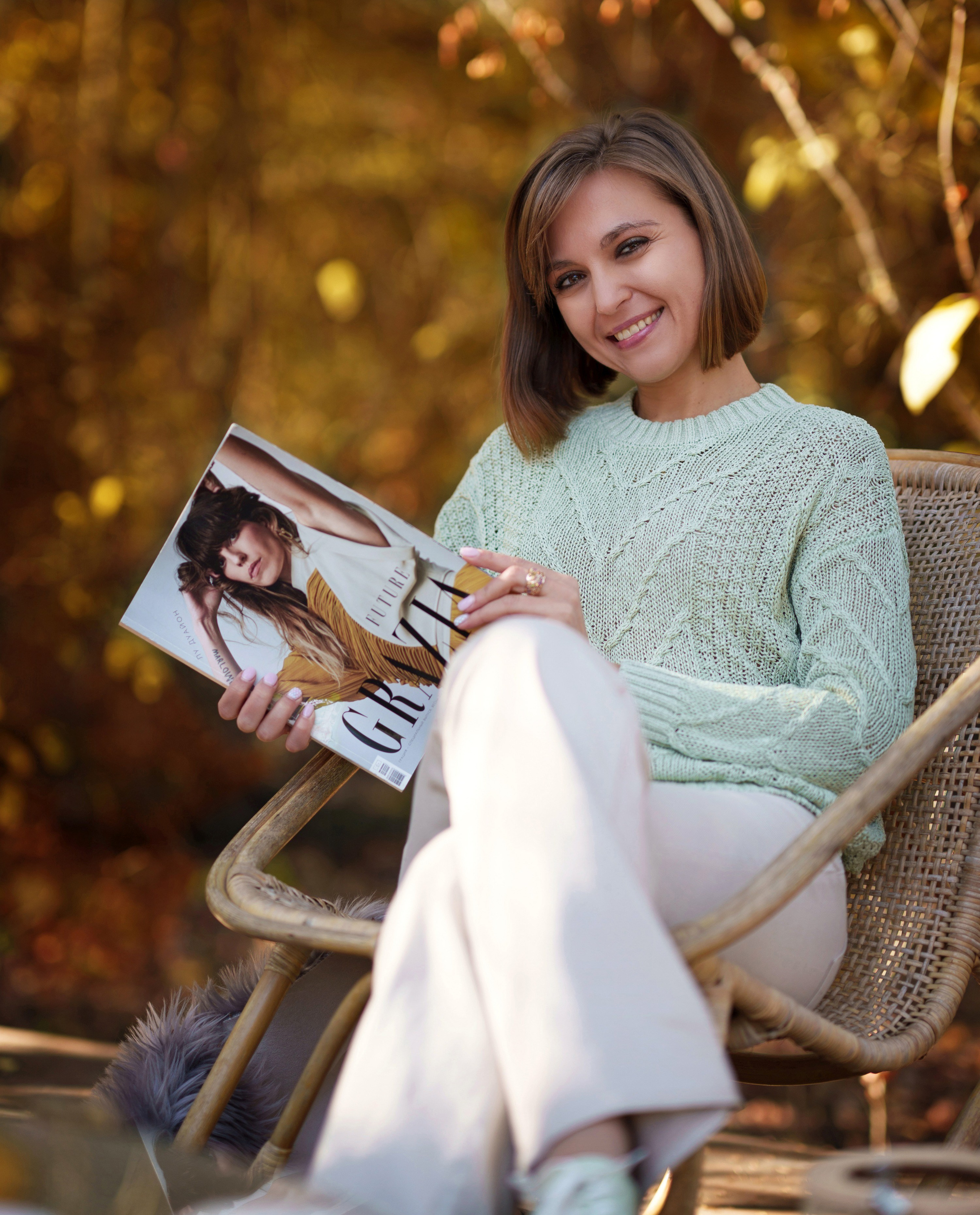 Осенние съемки на природе. Фотосессии в Москве. Анастасия Жукова