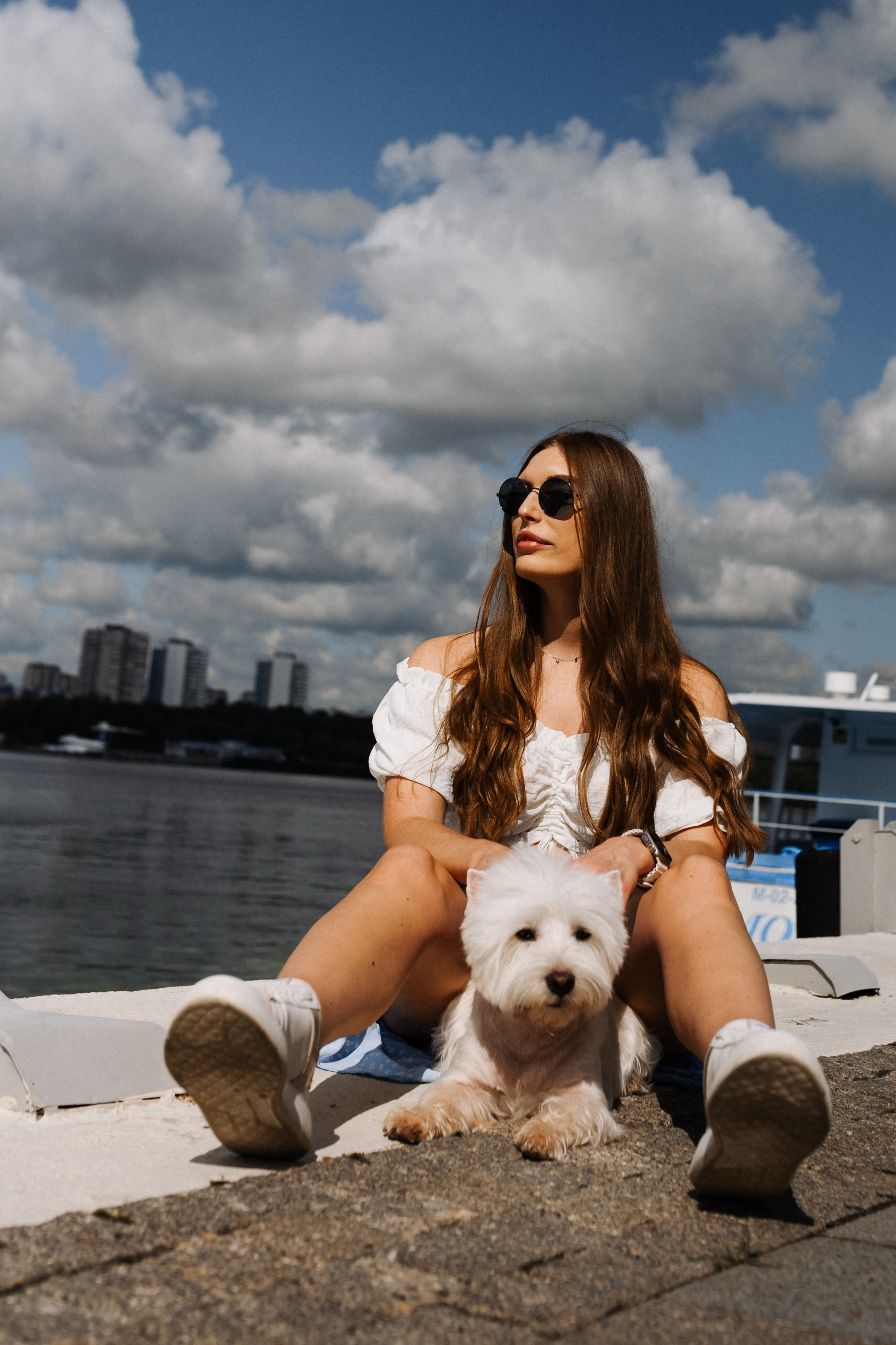 Даша и Вайт. Фотограф анималист в Москве Ольга Агушева