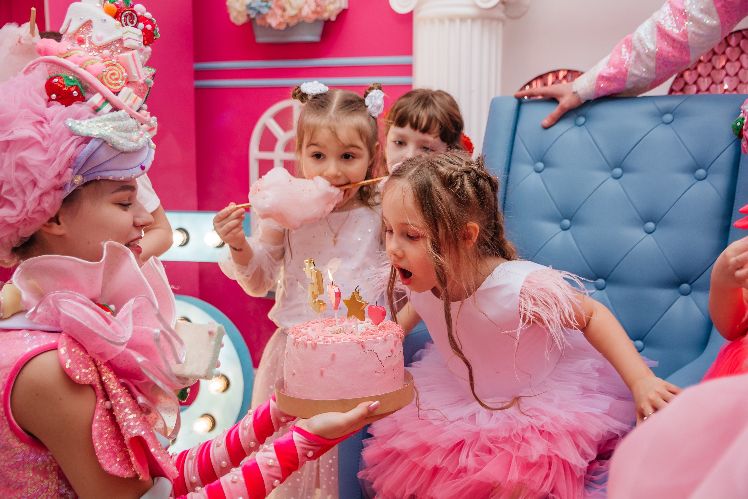 Пятилетие в стиле «Барби». Семейный и детский фотограф Кущ Наташа