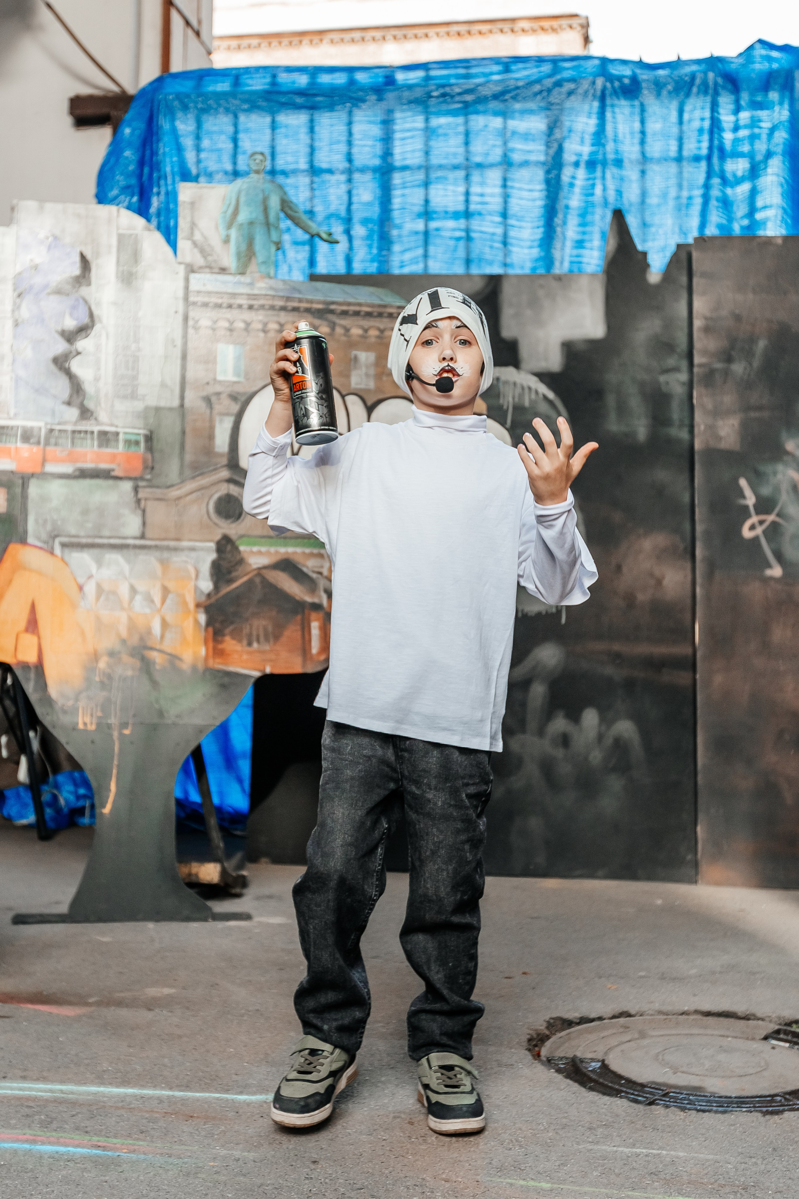 Уличный спектакль «История одного леса». Фотограф Краснодар Марго Хелбен