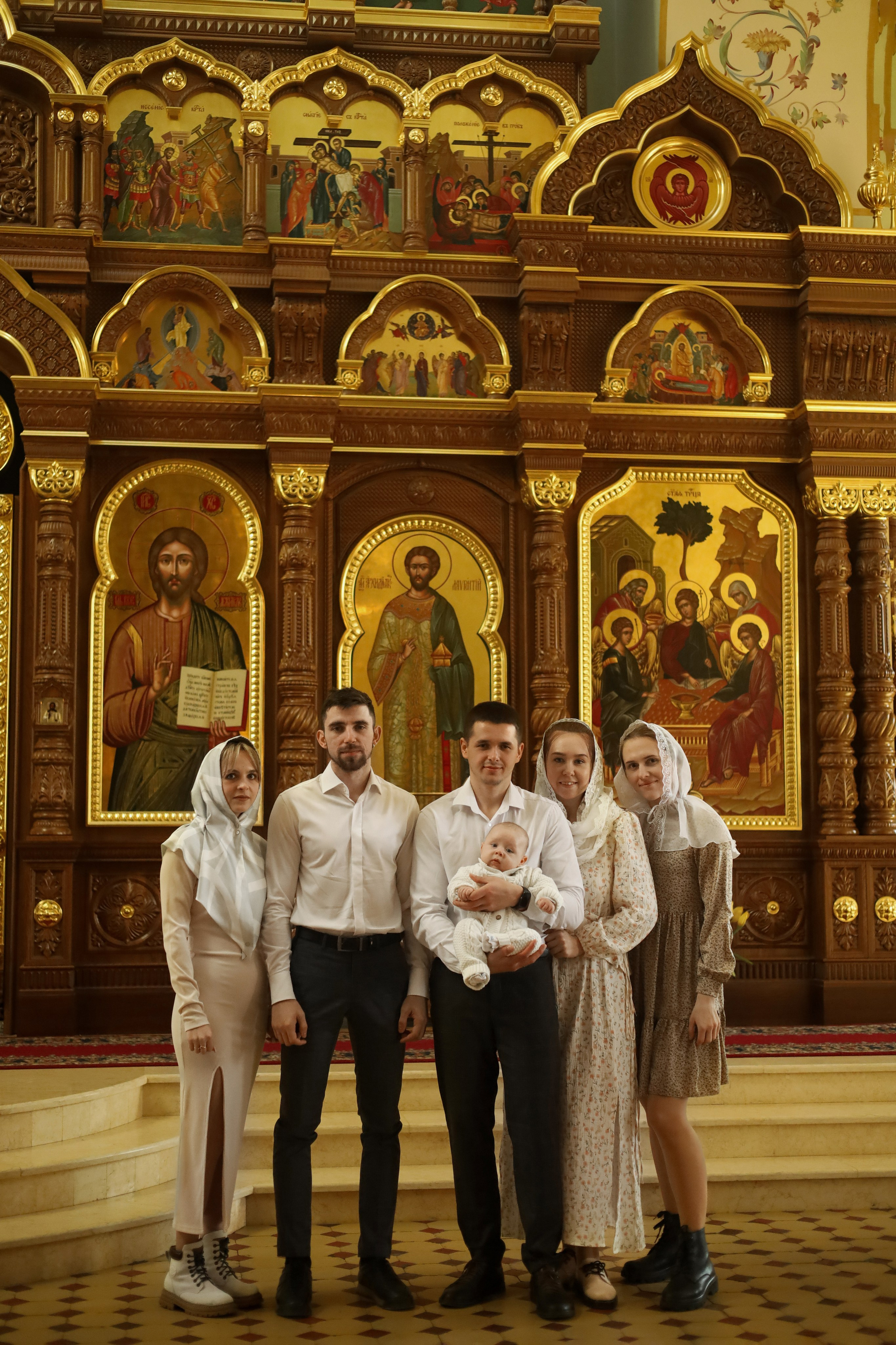 Таинство крещения. Фотограф новорожденных Саратов