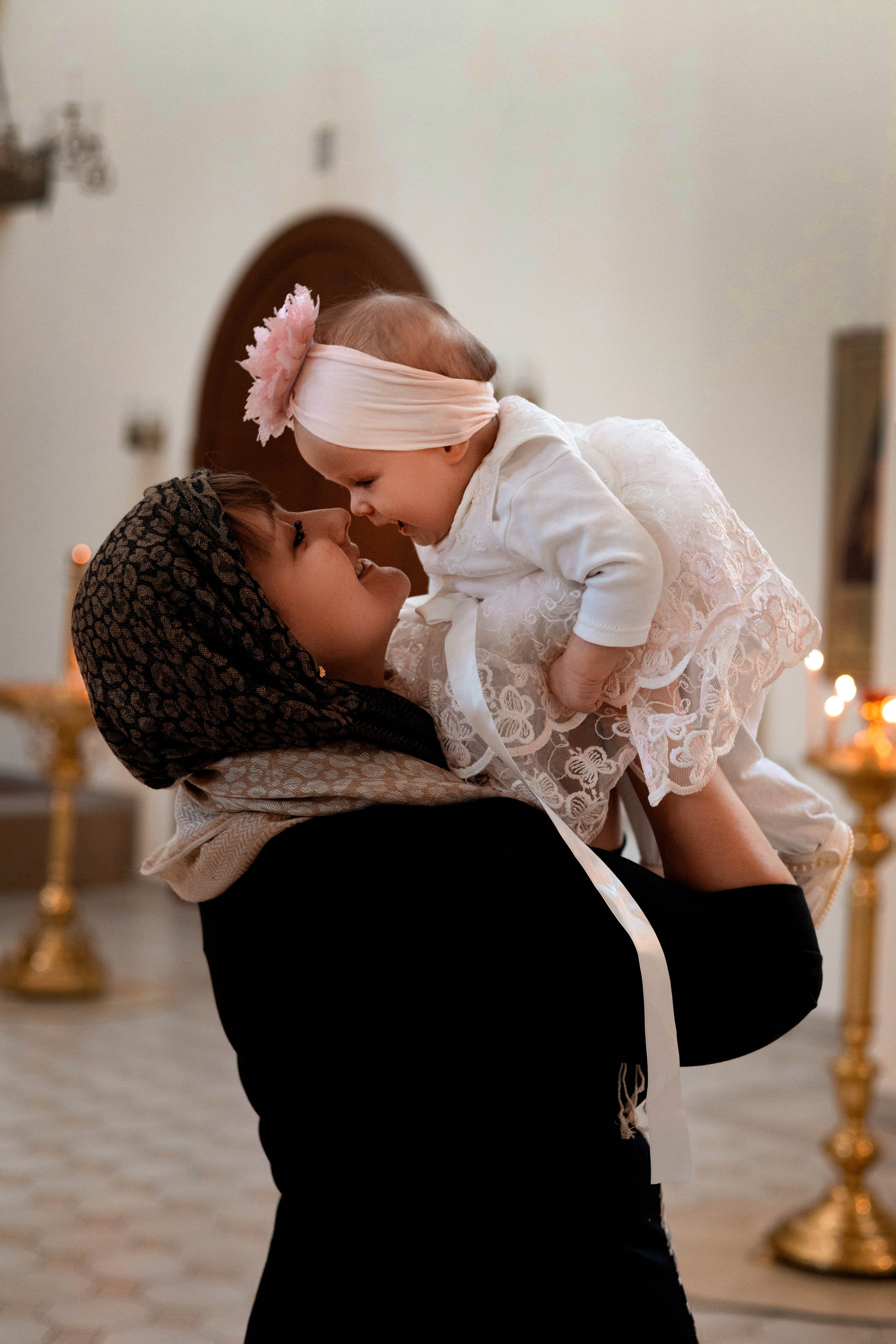 Крещение Саратов новорожденные детская фотосессия ньюборн таинство