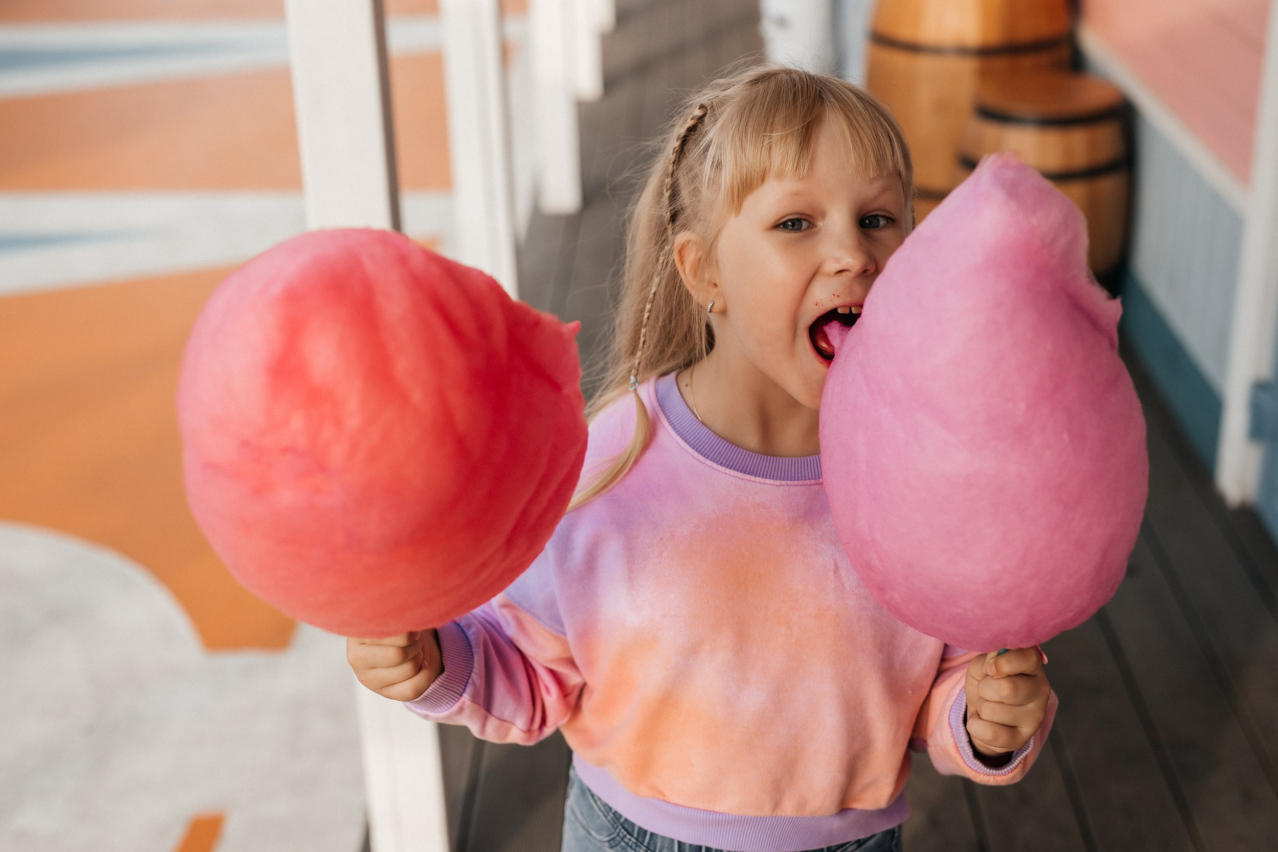 Мама с дочкой в парке. Креативный и женский Фотограф Омске Наталья Лебедева