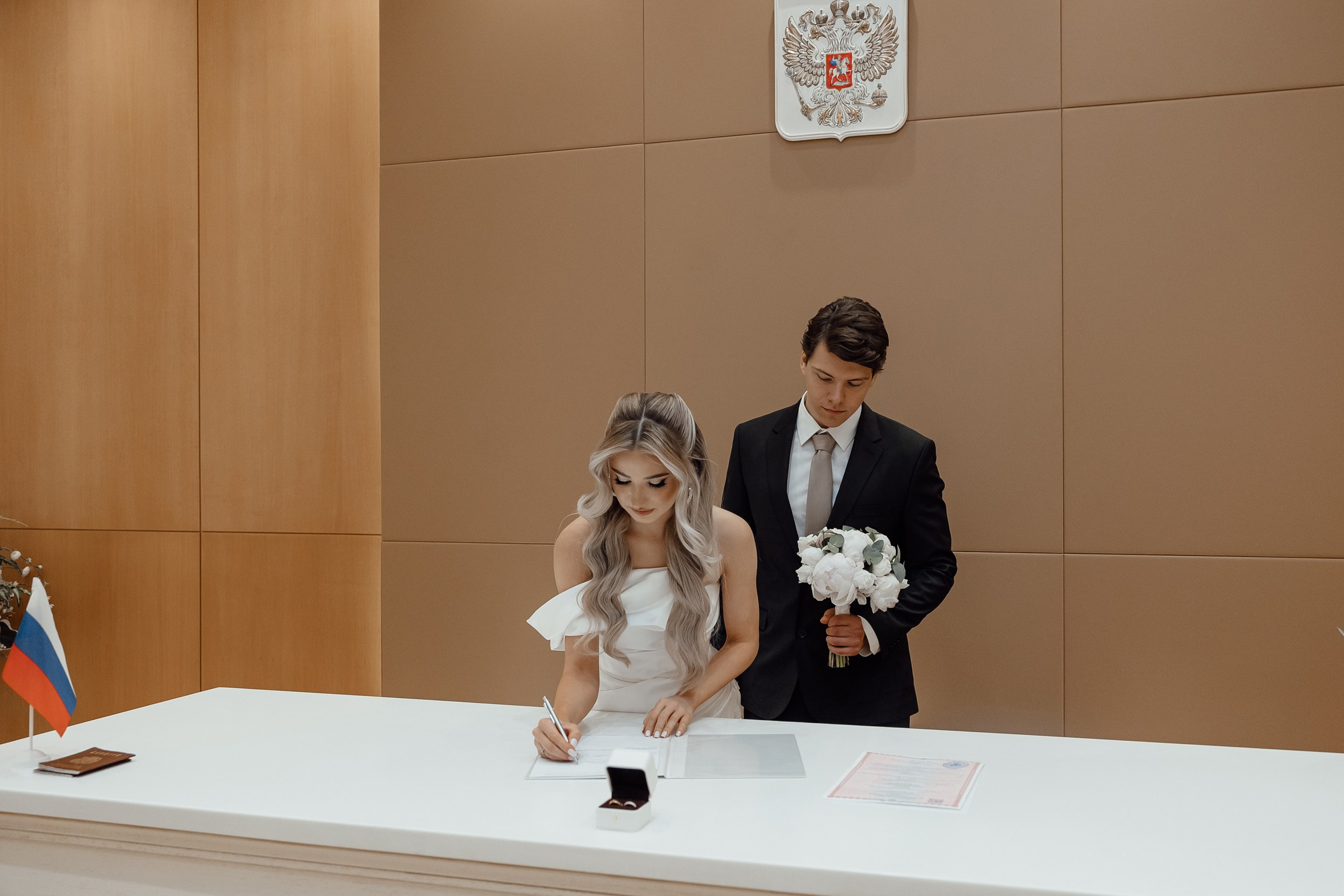 регистрация брака в&nbsp;Московском областном Дворце бракосочетания № 1 в барвихе luxury village