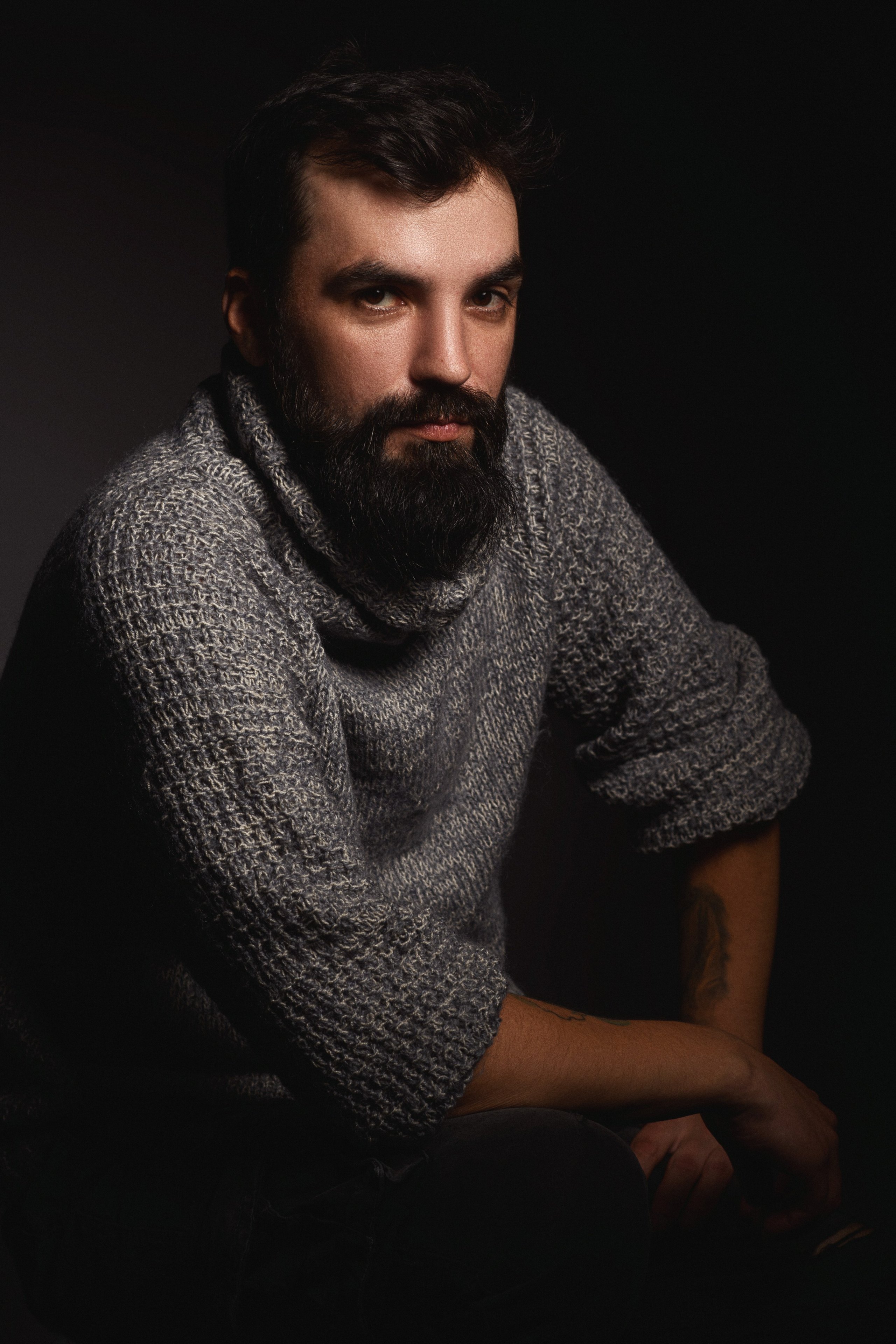 Мужской портрет. Фотограф Анна Кузьмина Ангарск, Иркутск