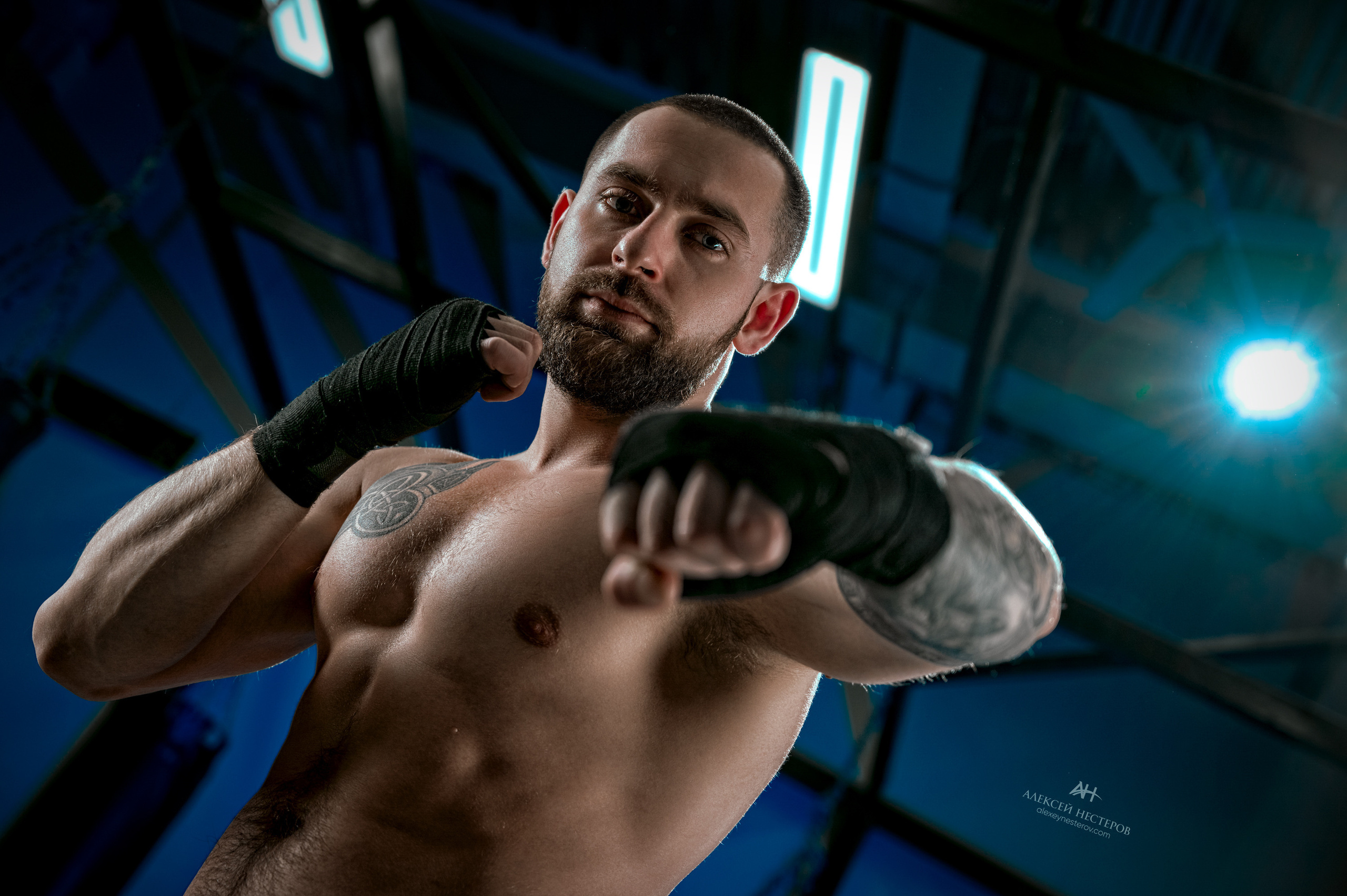 Спортивный фитнес фотограф Алексей Нестеров