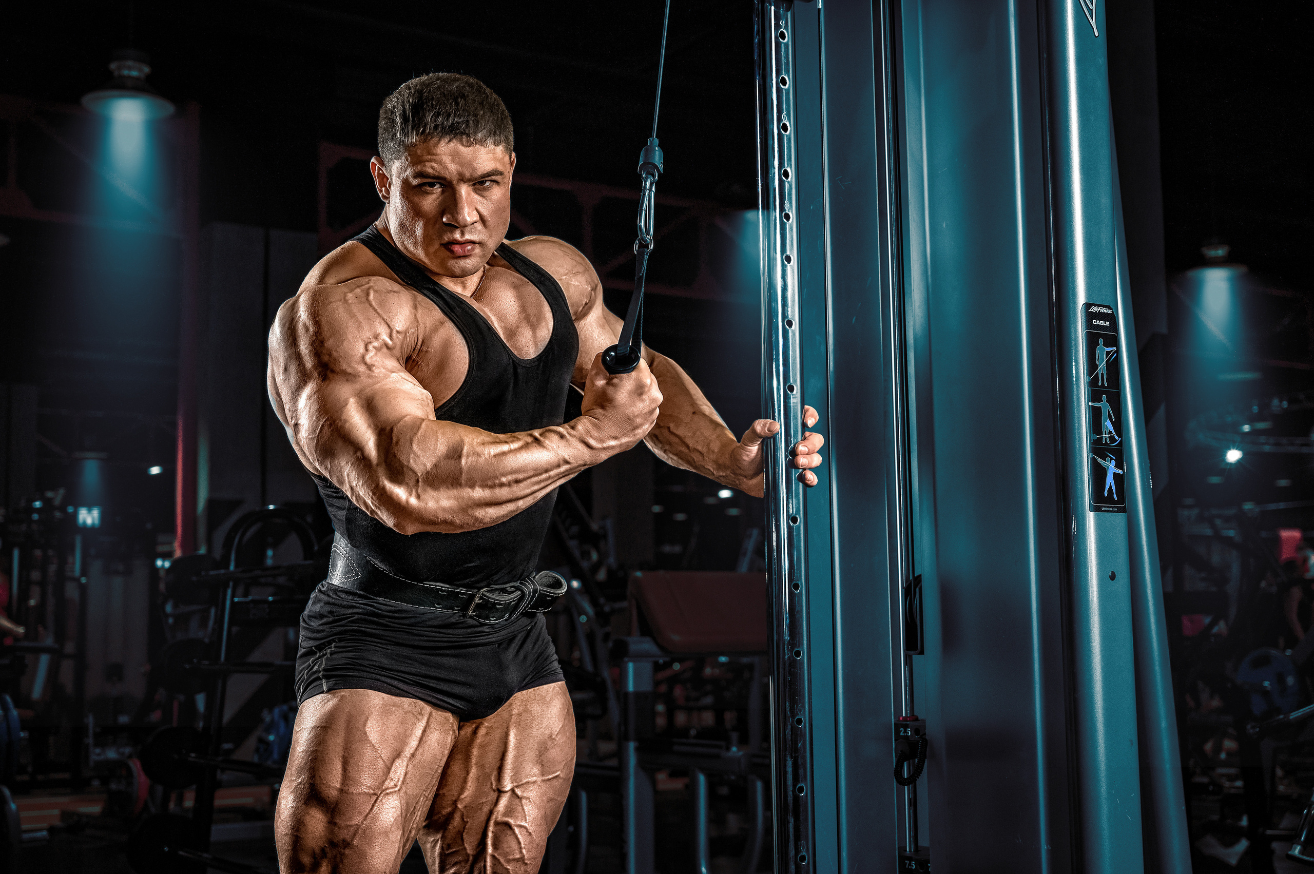 Спортивный фитнес фотограф Алексей Нестеров