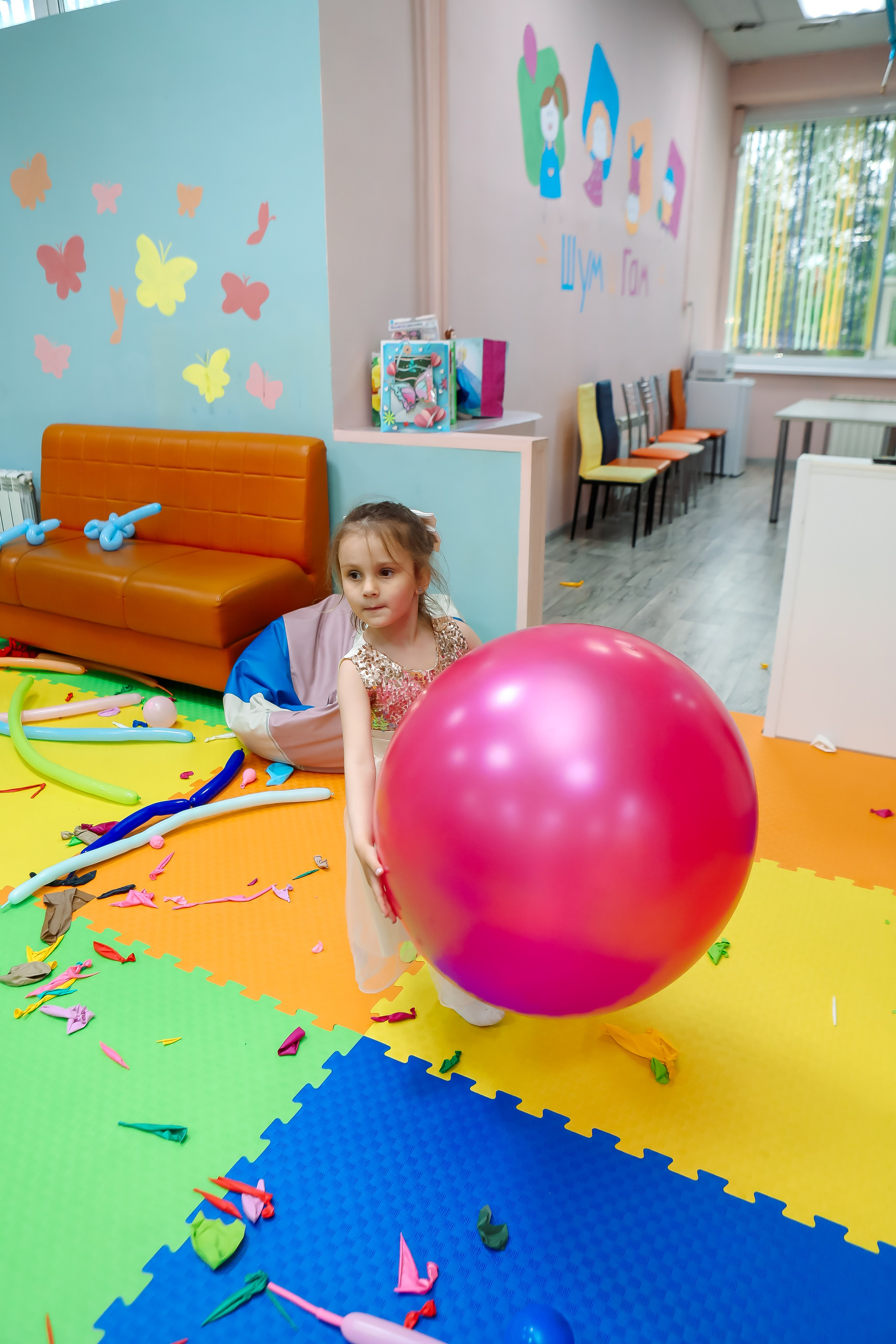 Вечеринка с воздушными шарами. Семейный и свадебный фотограф во Владивостоке Аня Смецкая