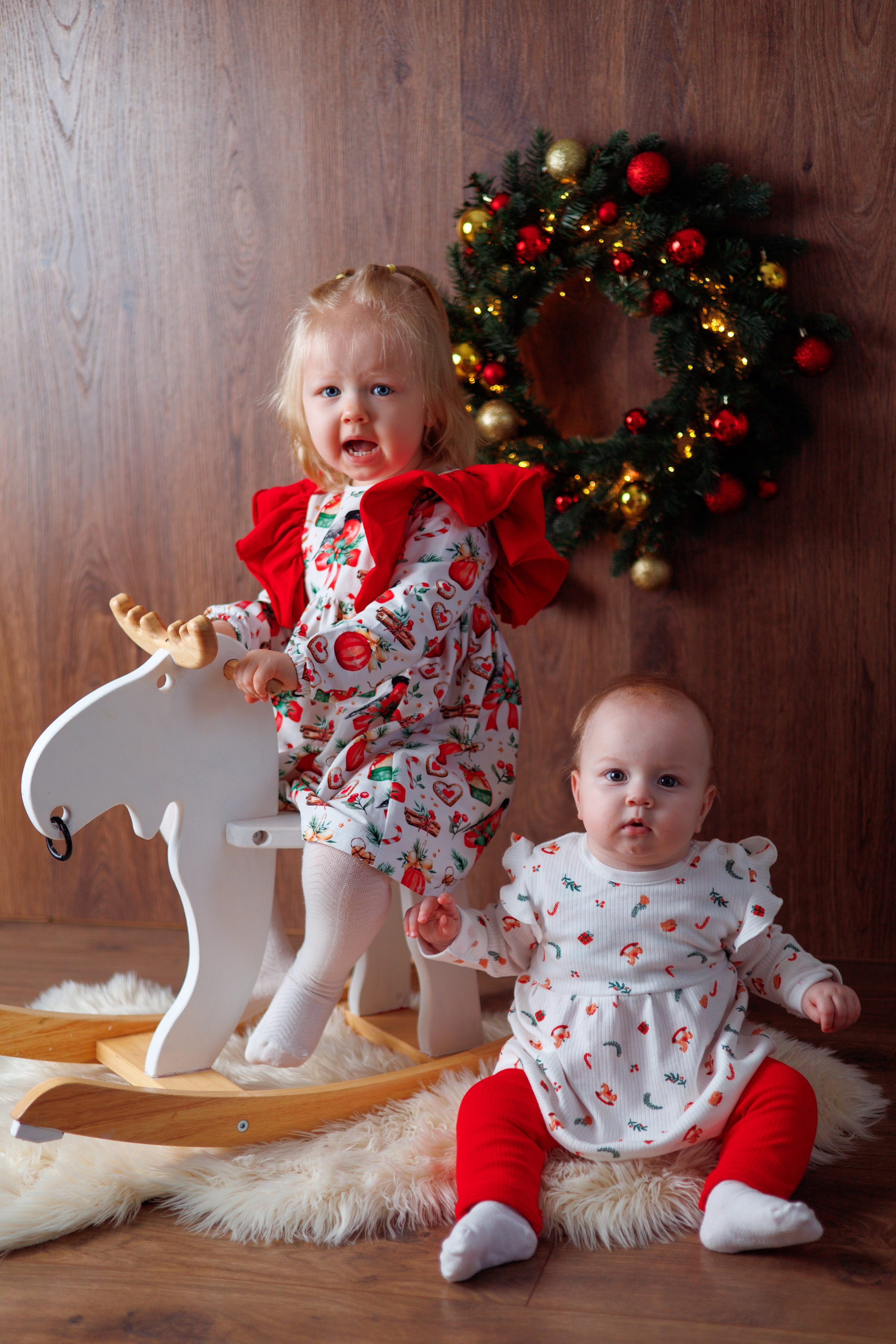 Поля и Ариша с родителями. Семейный и детский фотограф в Михайловке Татьяна Лестьева