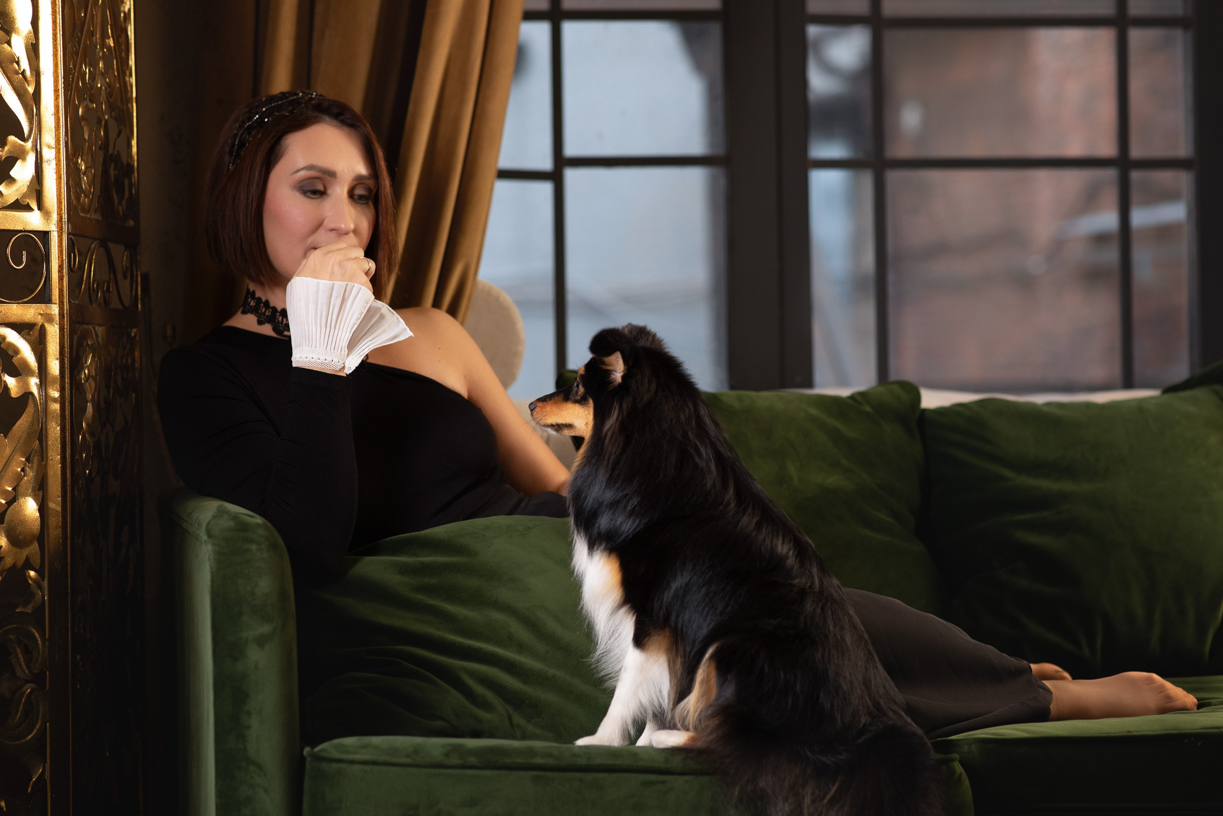 Съемка с собакой в студии Москва. Фотограф-анималист в Москве и Московской области Татьяна Фролова