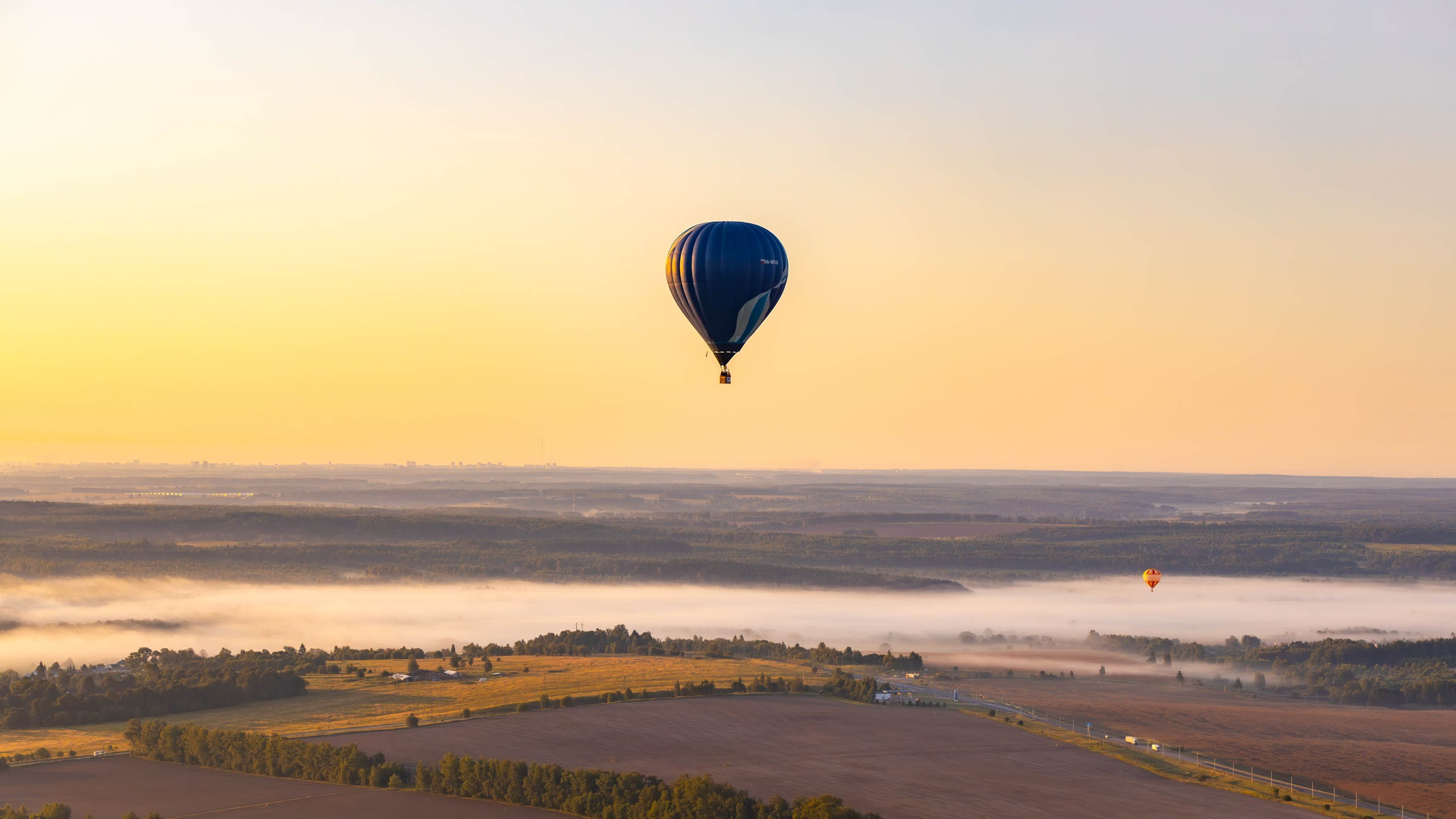Тула, полет на воздушном шаре