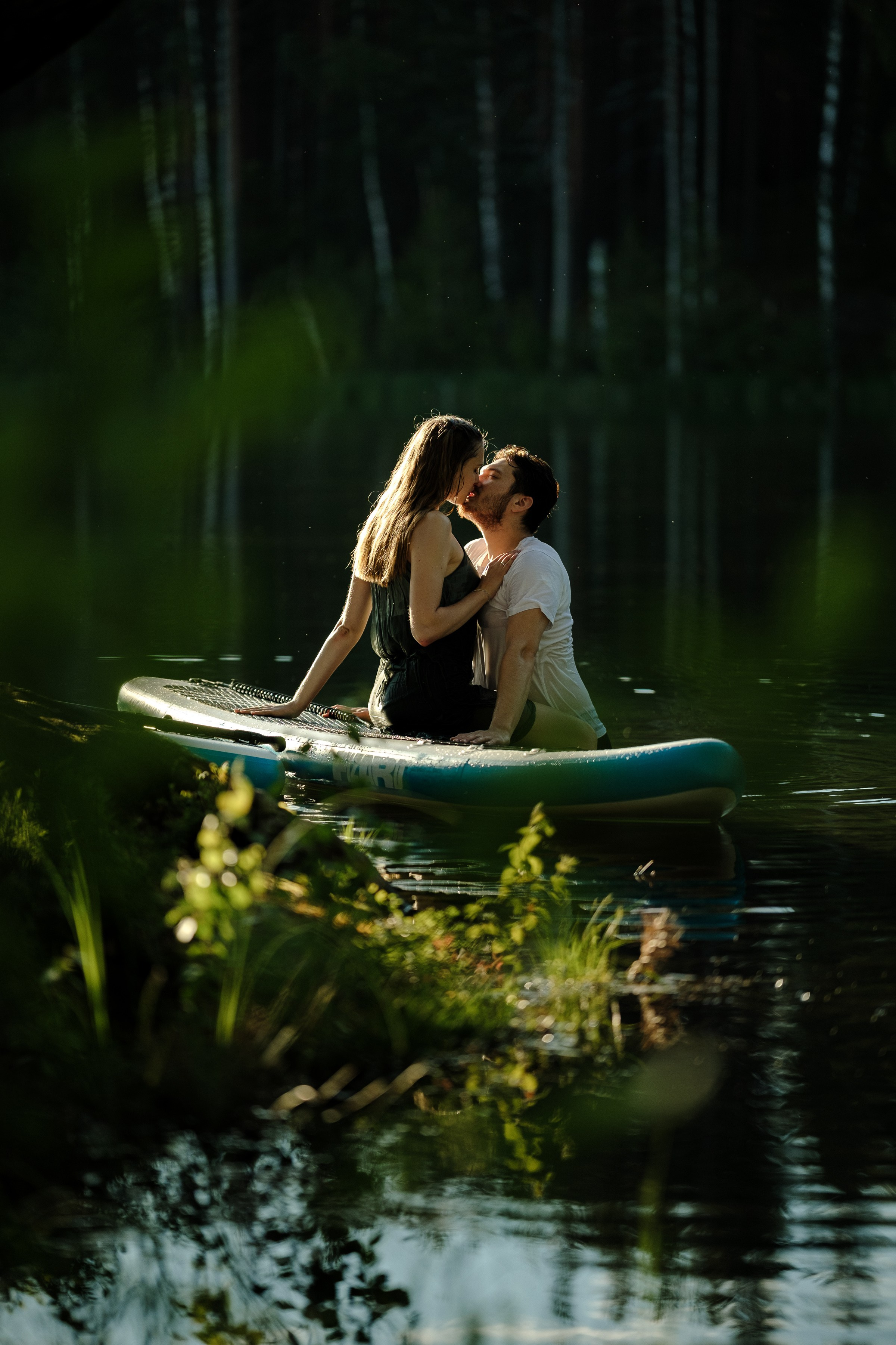 Петя и Лина, на сапах. Интерьерный фотограф и видеограф в Санкт-Петербурге Вадим Балбашевский