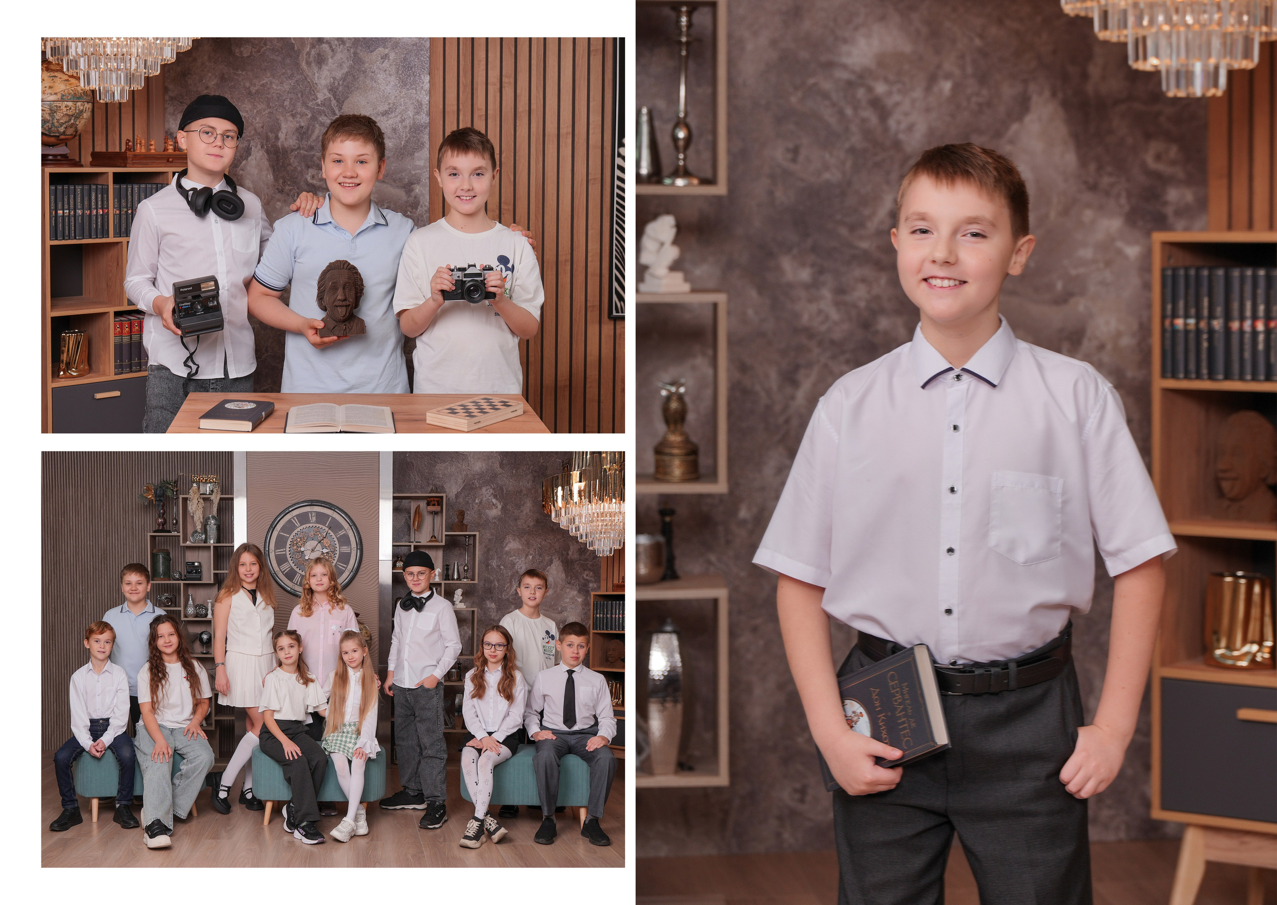 ЛИЦЕЙ 64 4 В. Красивый выпускной альбом в Краснодаре