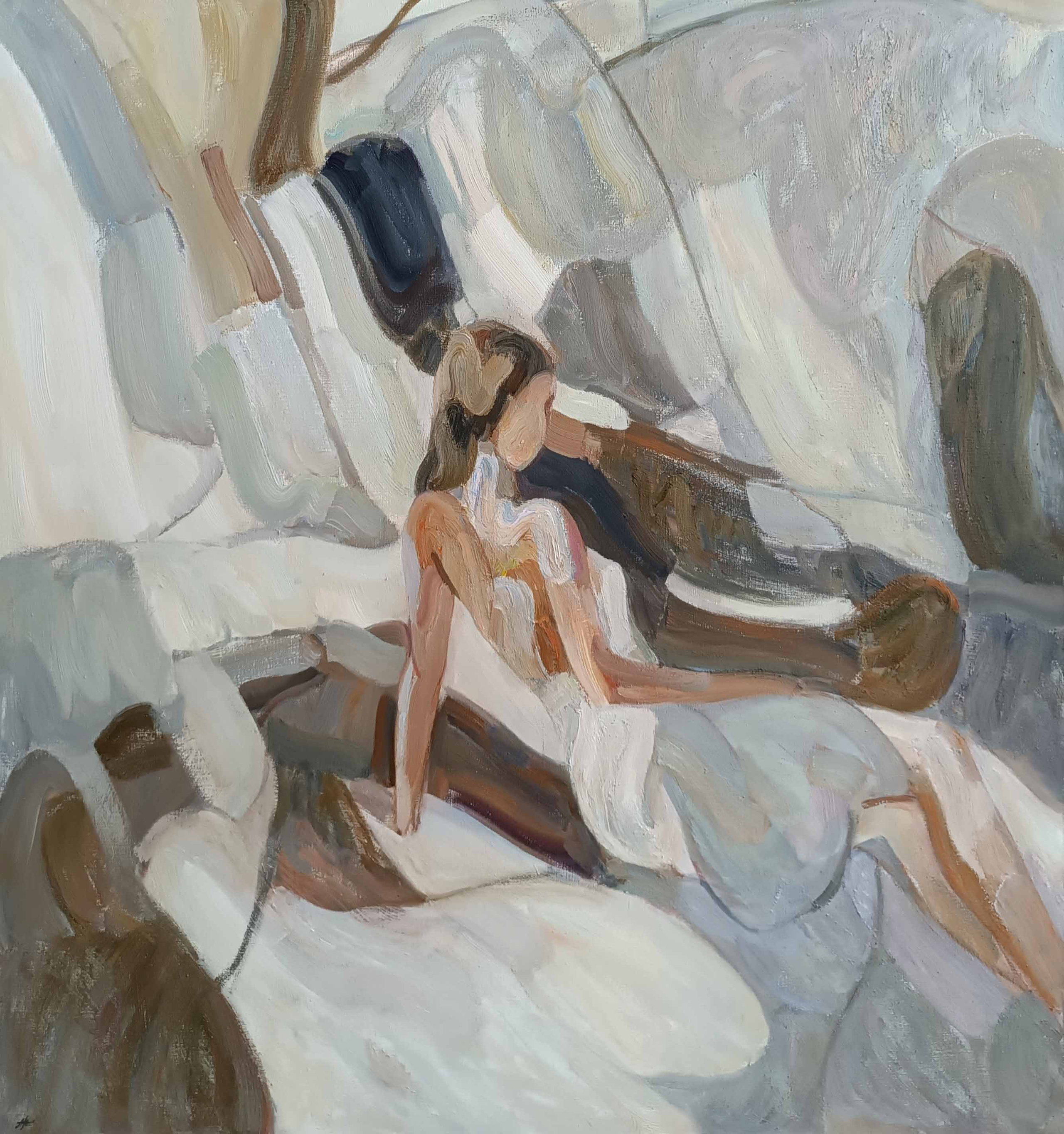 Отдых. Художник Алексей Никольский