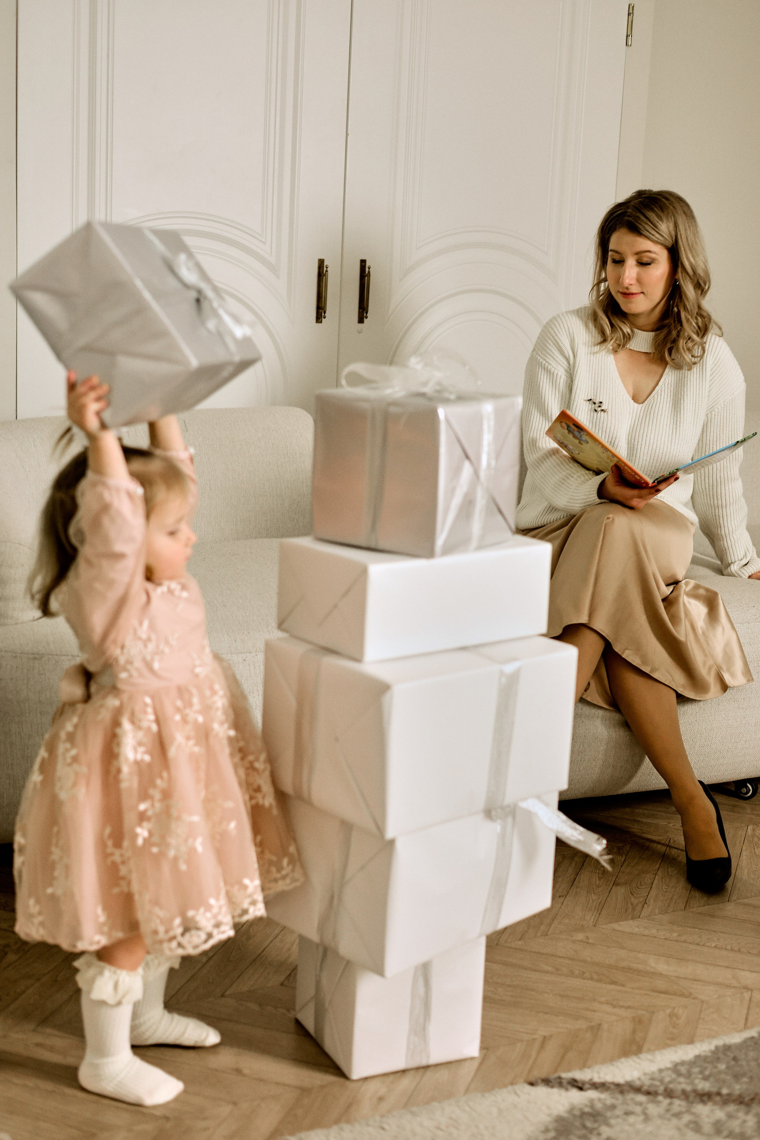 Елена и детки. Фотограф Москва