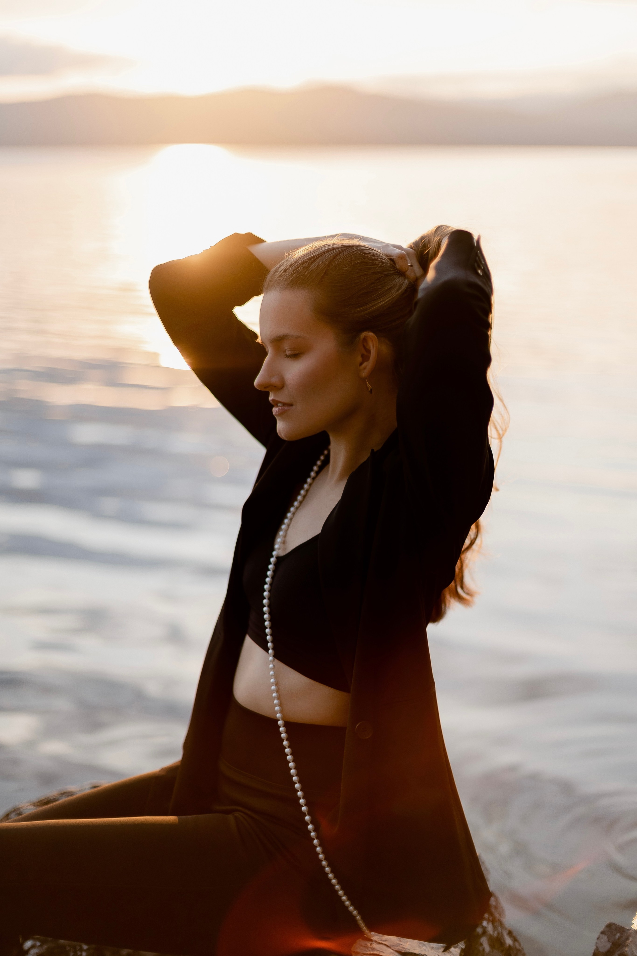 Варя, съёмка на озере. Свадебный и портретный фотограф в Миассе Филиппенко Дарья