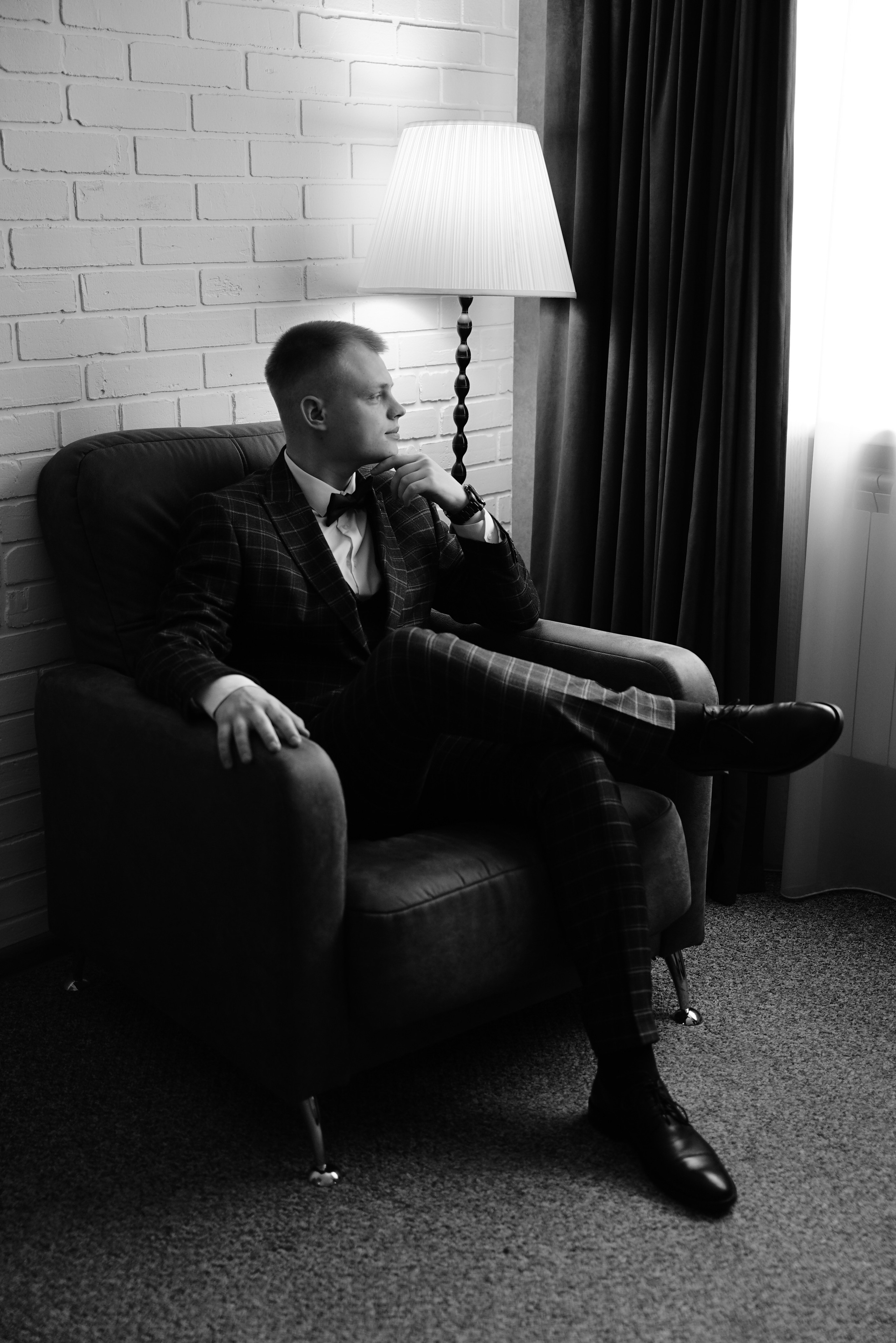 Антон и Маргарита чб. Свадебный фотограф в Самаре Анна Ковалева