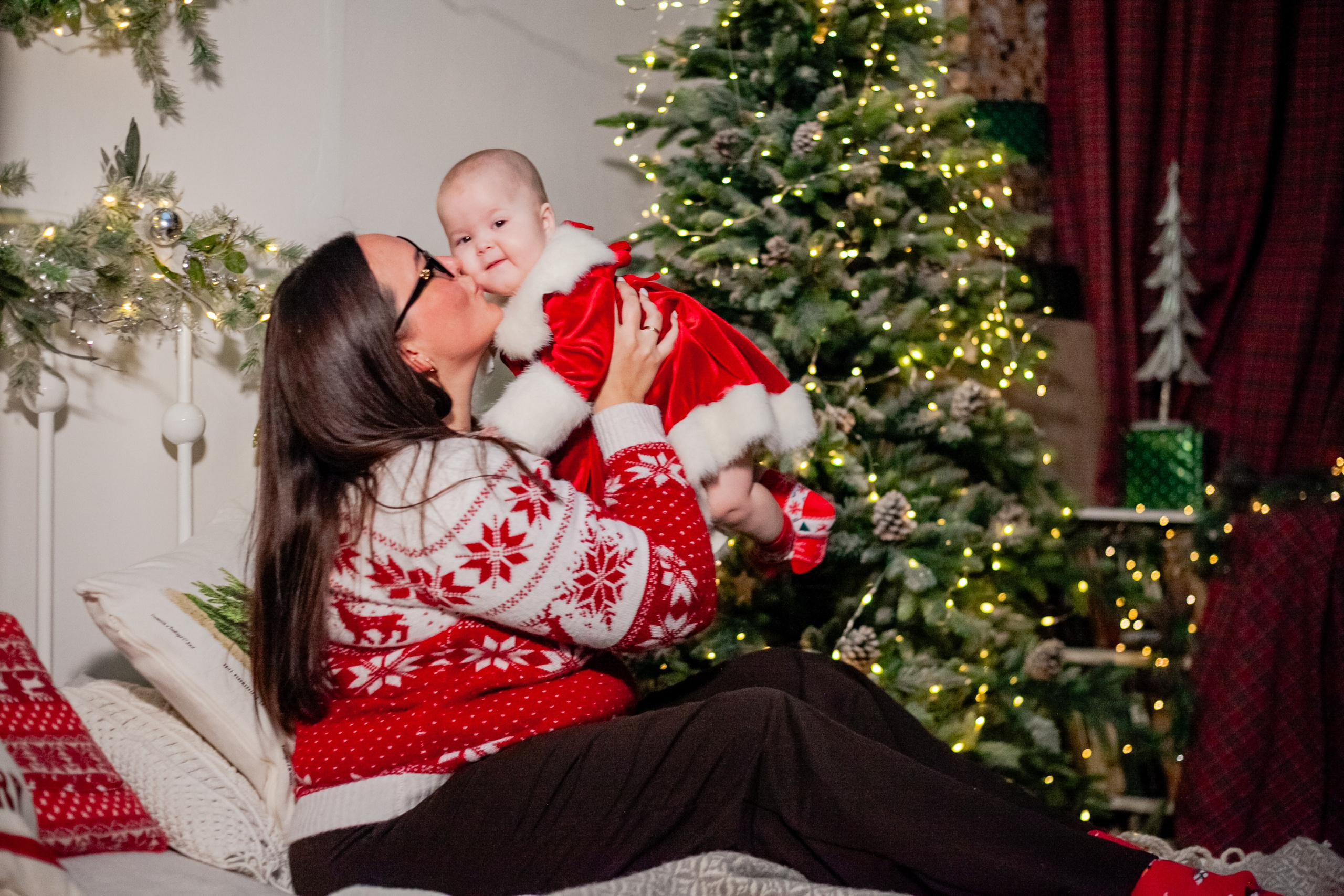 Ульяна и ее семья новый год 2024. Свадебный и семейный фотограф в Армавире