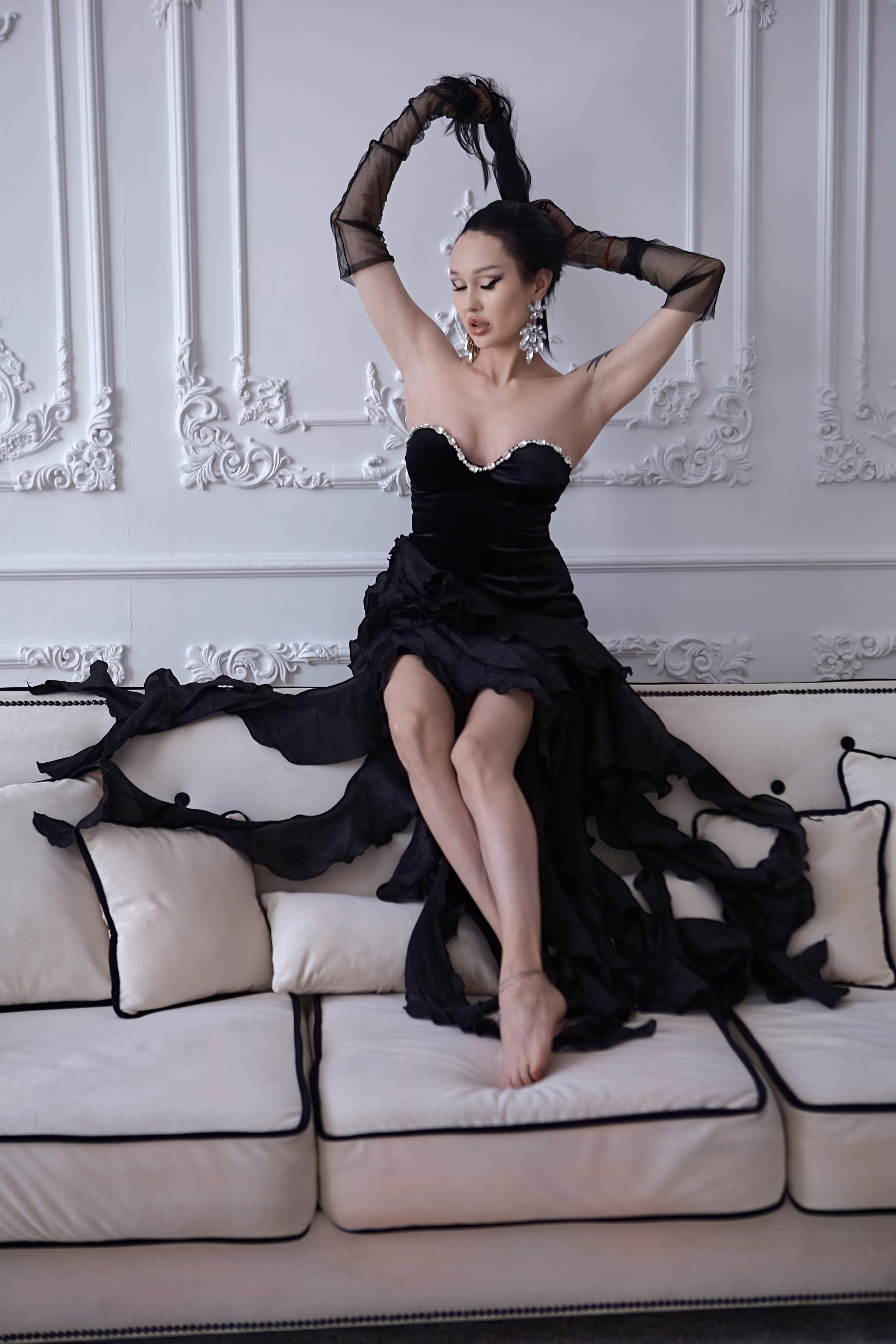 Студийная весенняя фотосессия. Портретный, свадебный и семейный фотограф в Краснодаре Михеева Светлана