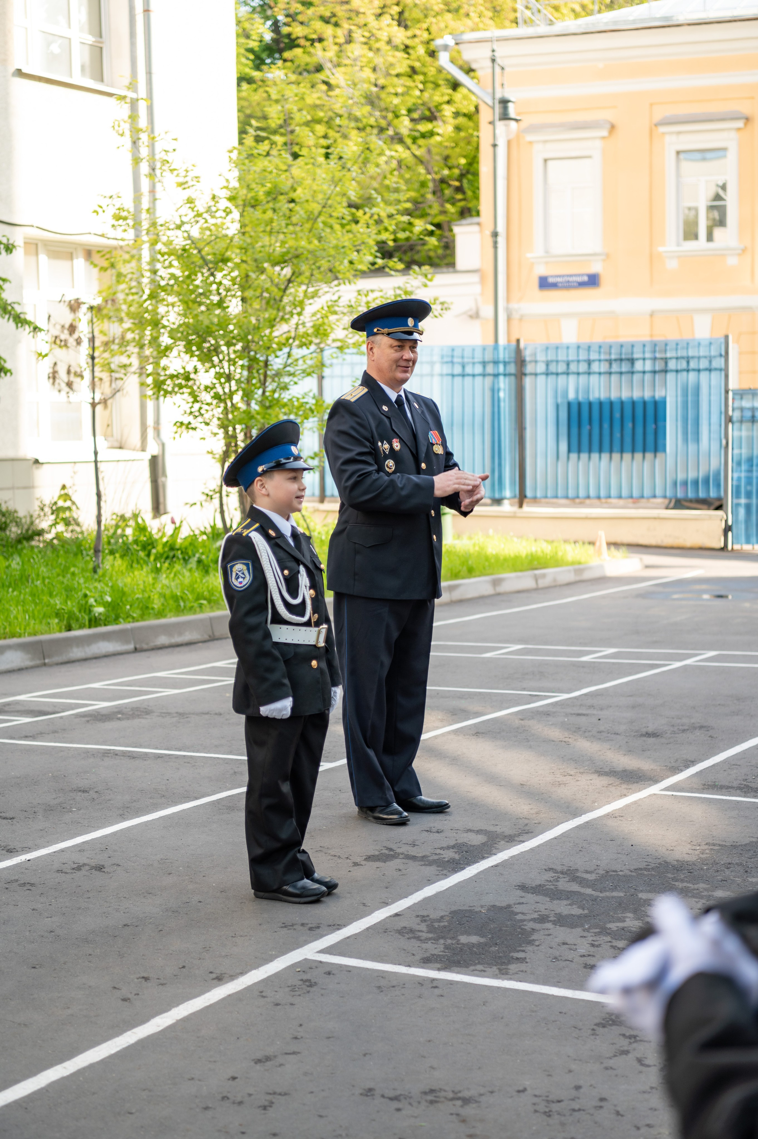 Фотосессия Присяги кадетов «Школа 1231 им. В. Д. Поленова». Детский и семейный фотограф г. Москва Оксана Катаджи