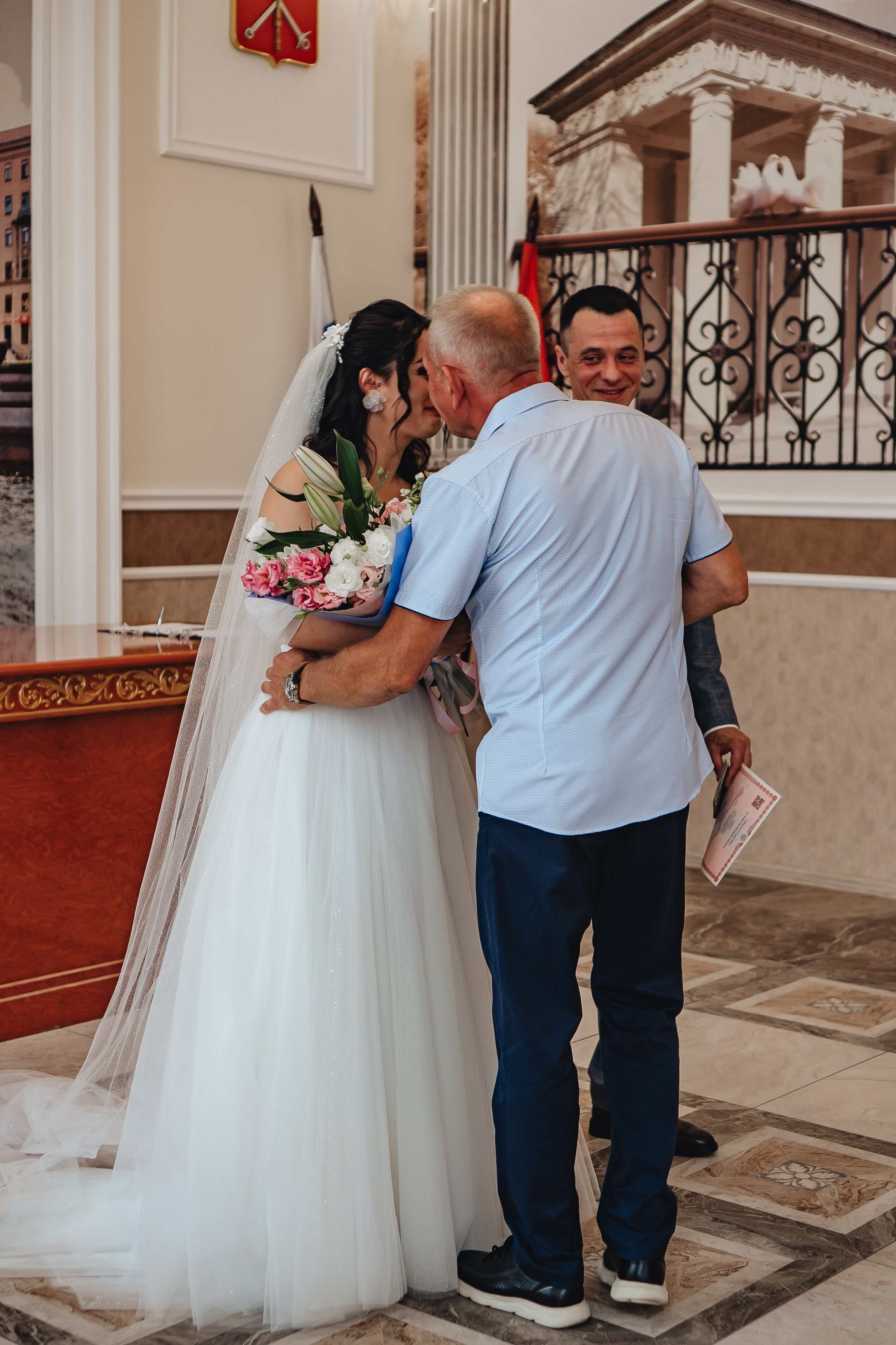 СВАДЕБНАЯ СЬЕМКА В ЗАГСЕ НА МОСКОВСКОМ ПРОСПЕКТЕ. Профессиональный фотограф, Санкт-Петербург — Виктория Богомолова