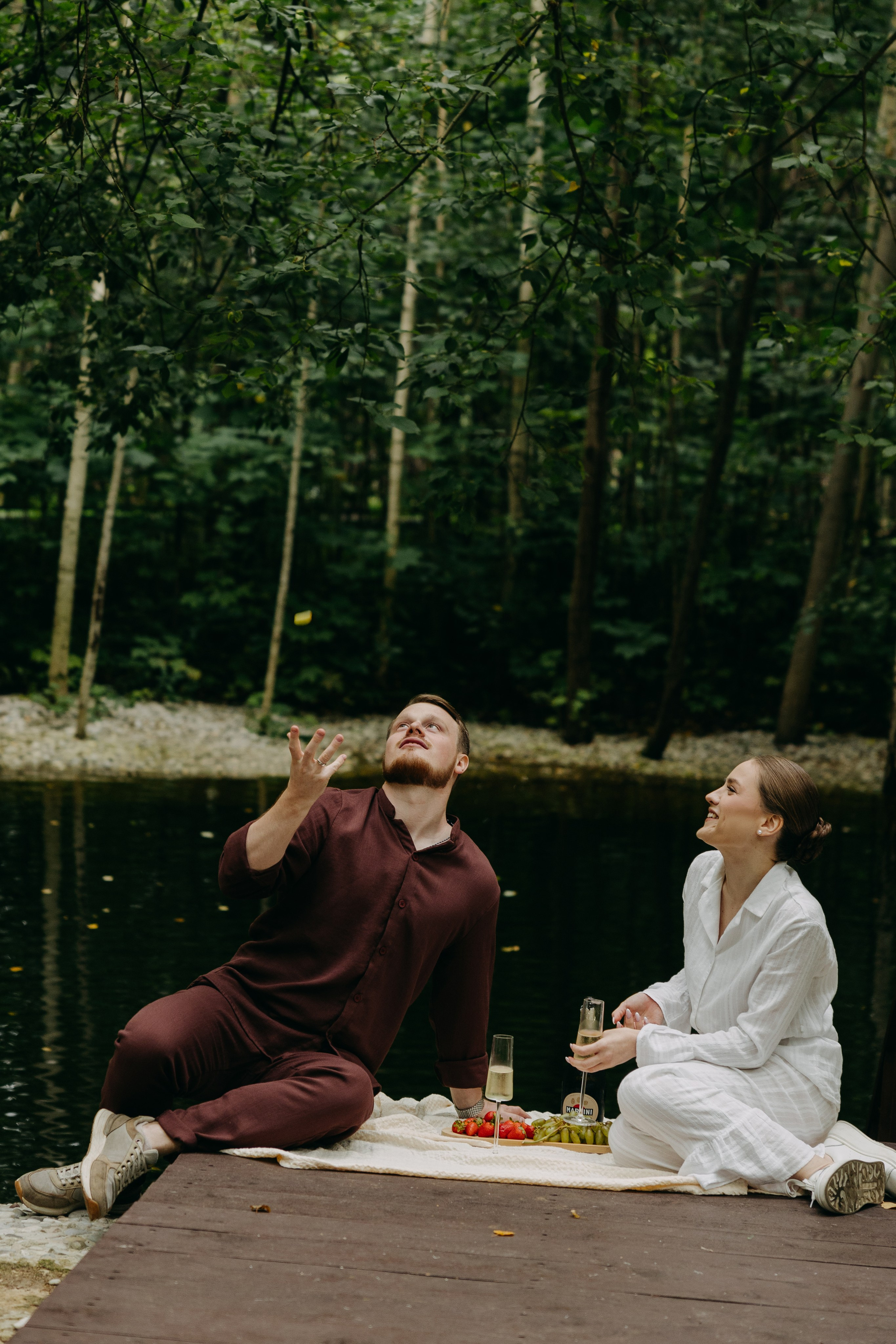 Ирина и Алексей | банкет Forest Dew. Свадебный фотограф Москва Анастасия Храмова
