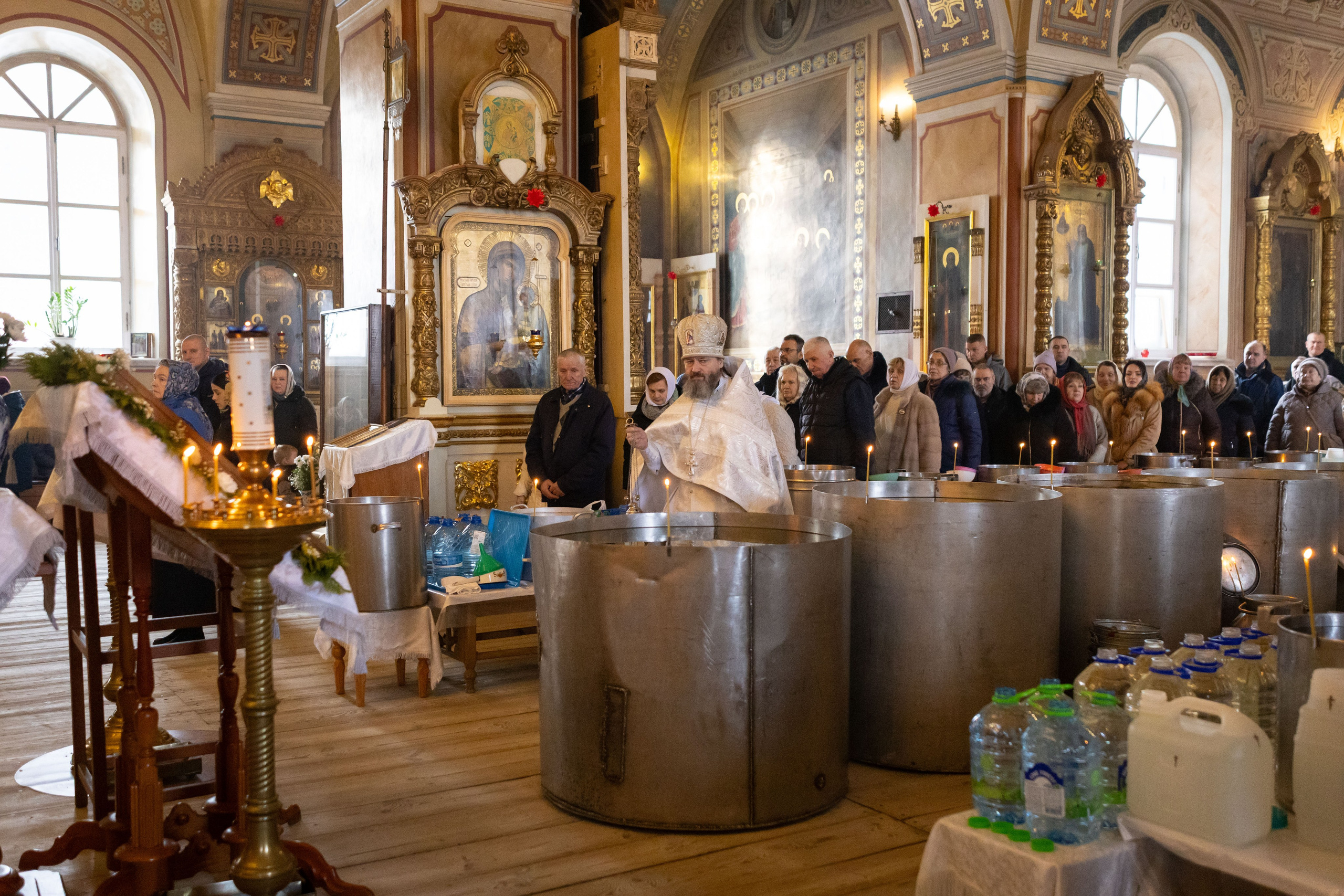 Крещение. Утренняя. Семейный и детский фотограф Анна Петракова