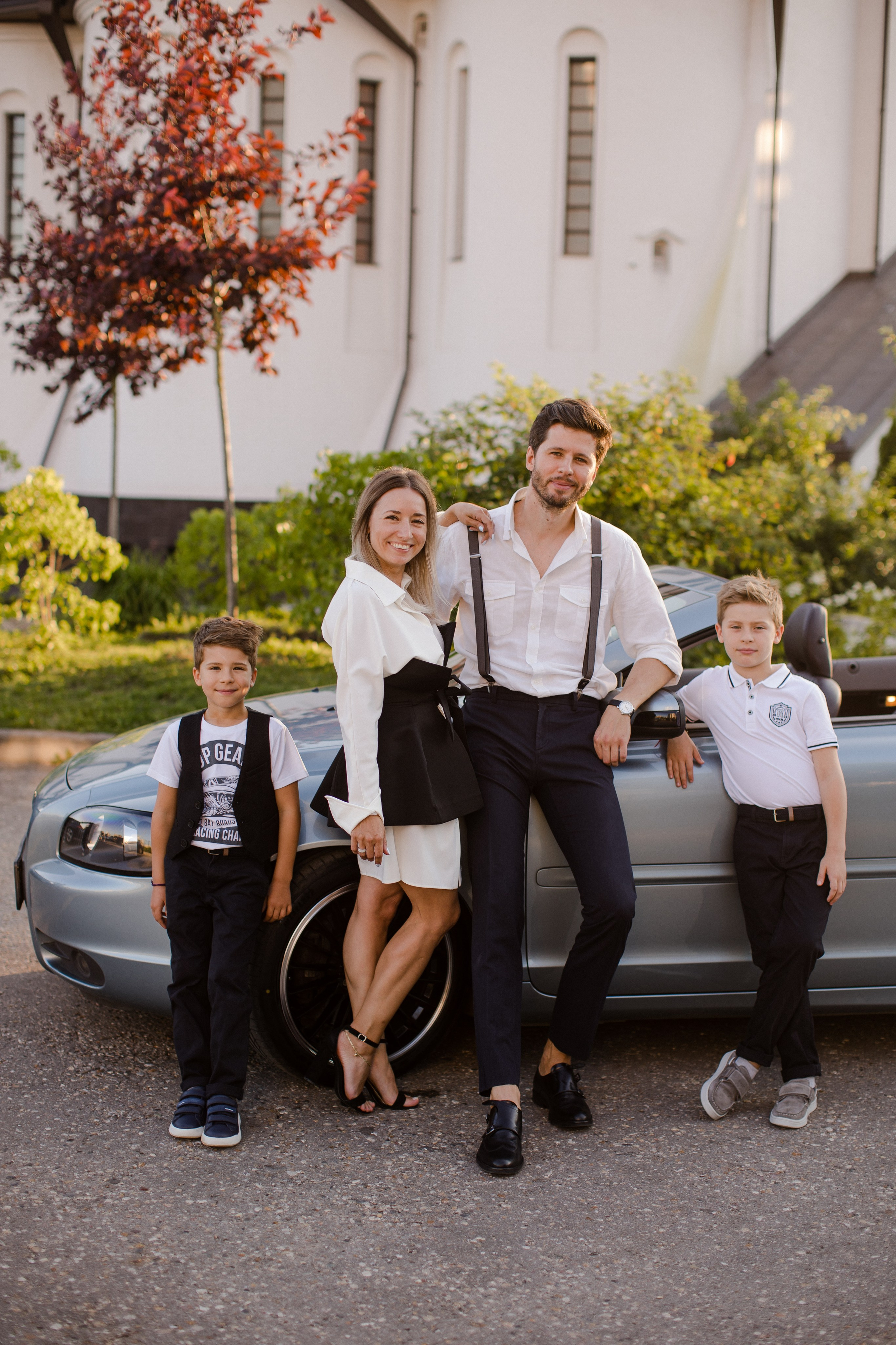 Сережа Юля и дети. Семейный и детский фотограф в Москве Кузьмина Мария