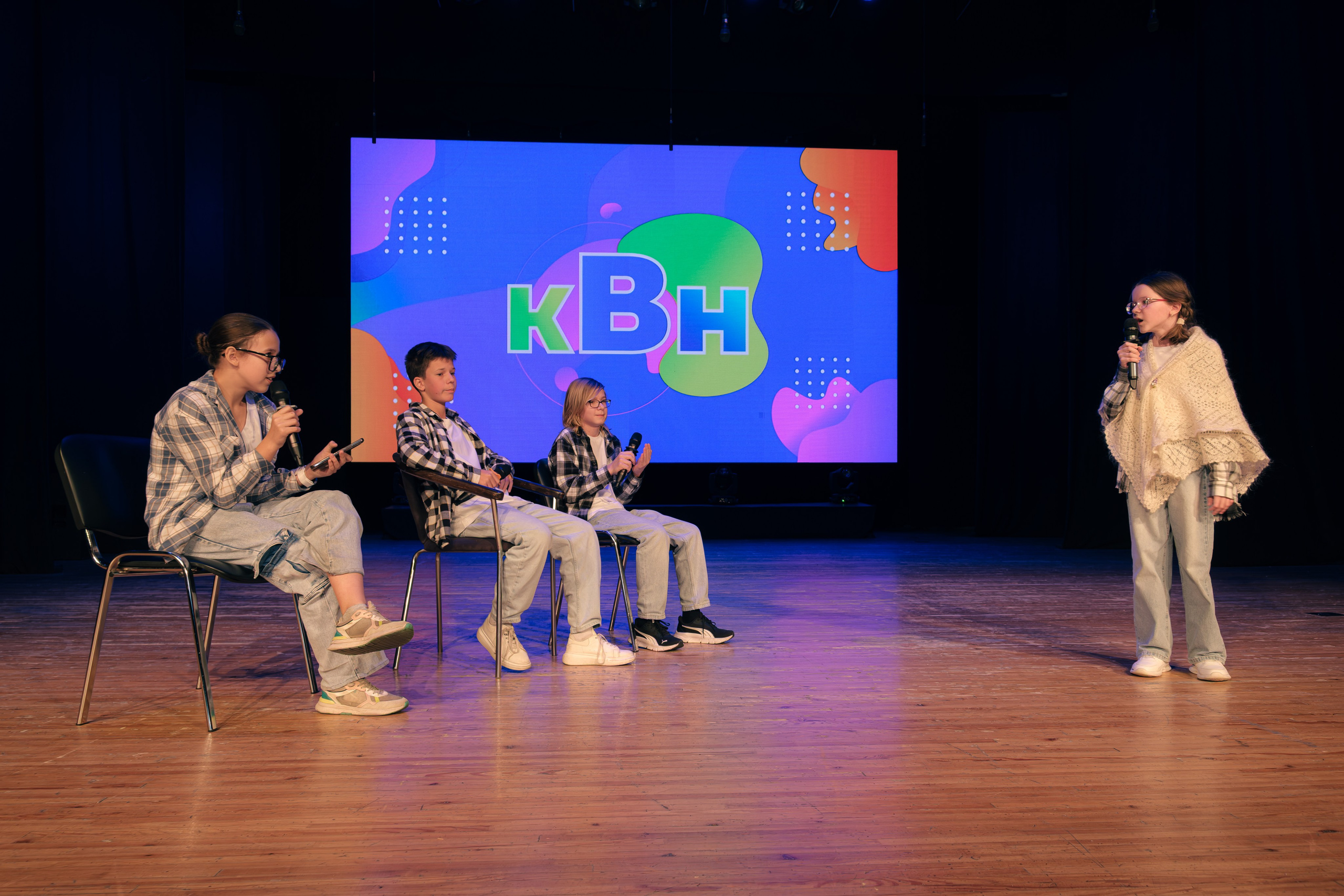 Осенний кубок КВН лиги «Зелёная». Междуреченск. Фотограф — Никита Максимов