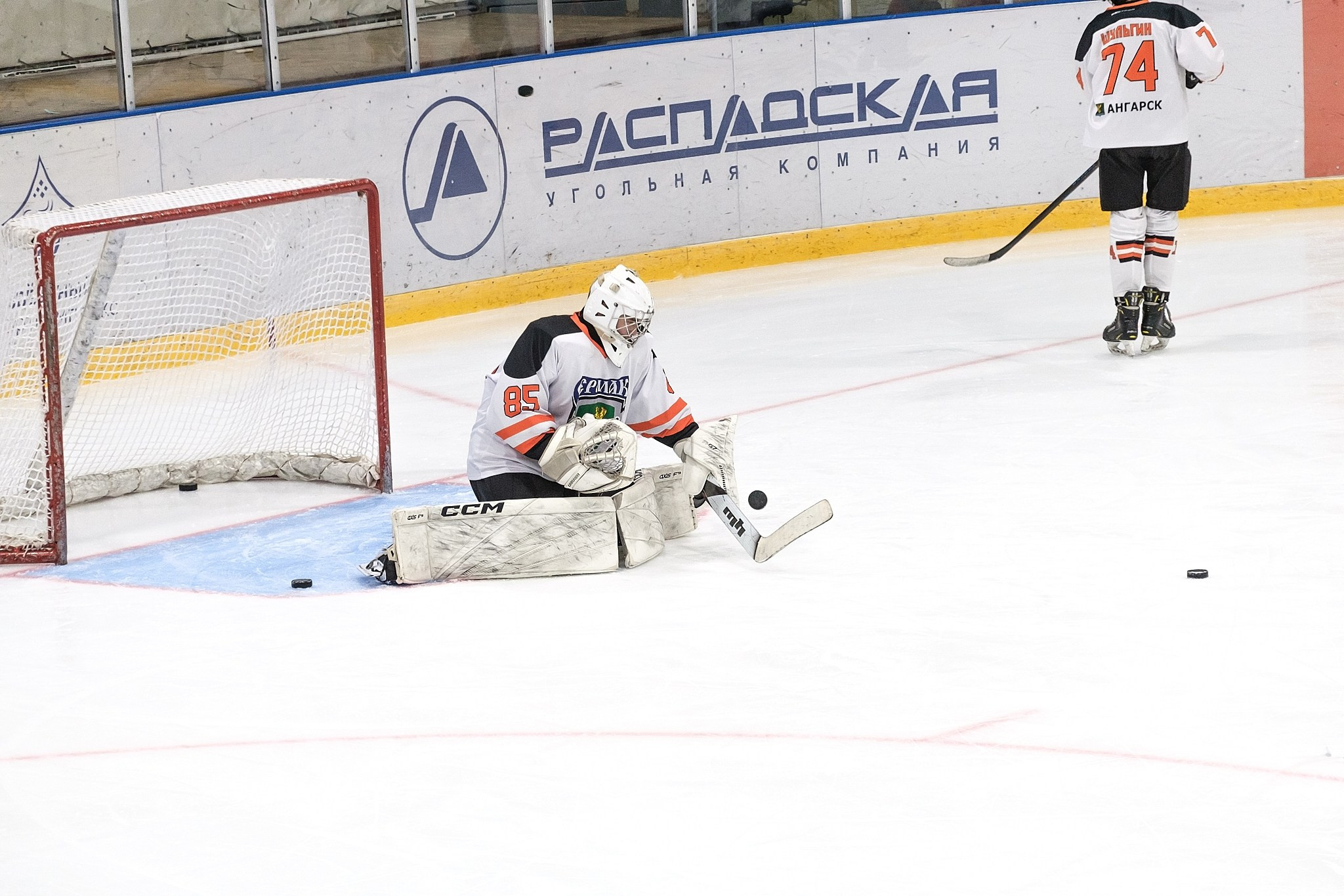 Хоккейный матч Вымпел-2011 (Междуреченск) vs Ермак (Ангарск) — фотограф в Междуреченске Никита Максимов