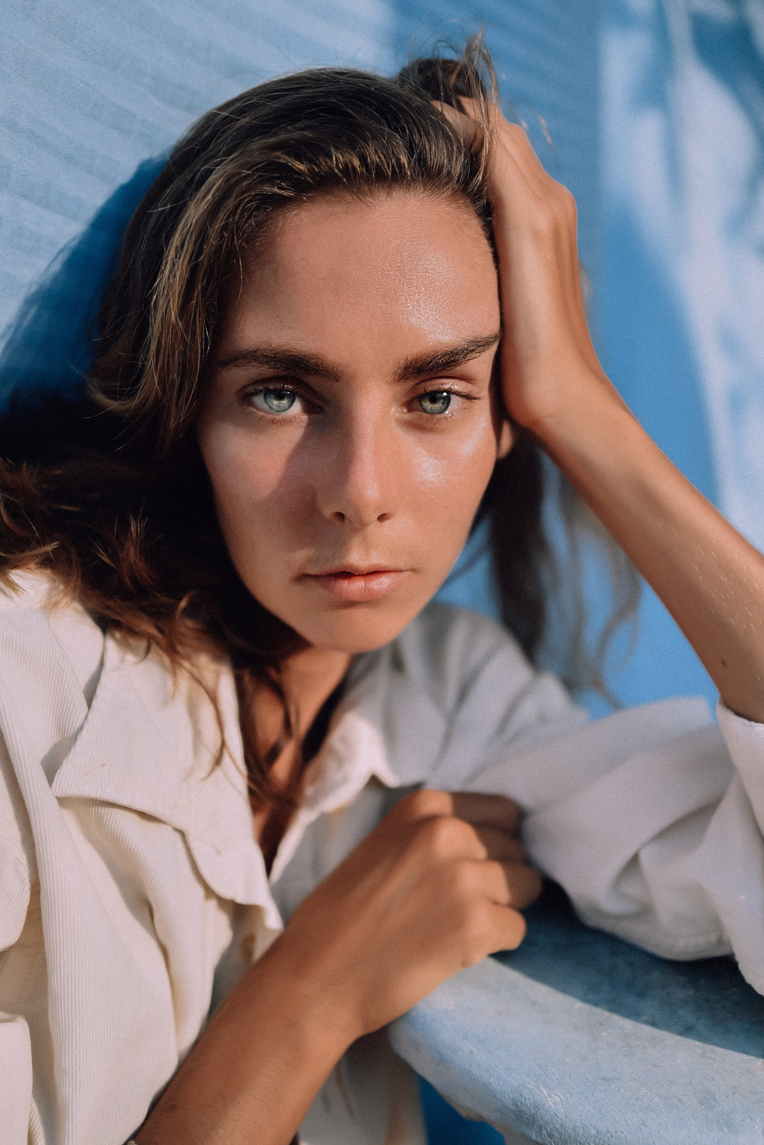 Модельные тесты на пляже Шри-Ланки | Профессиональная портфолио-съемка. Фотограф на Шри-Ланке