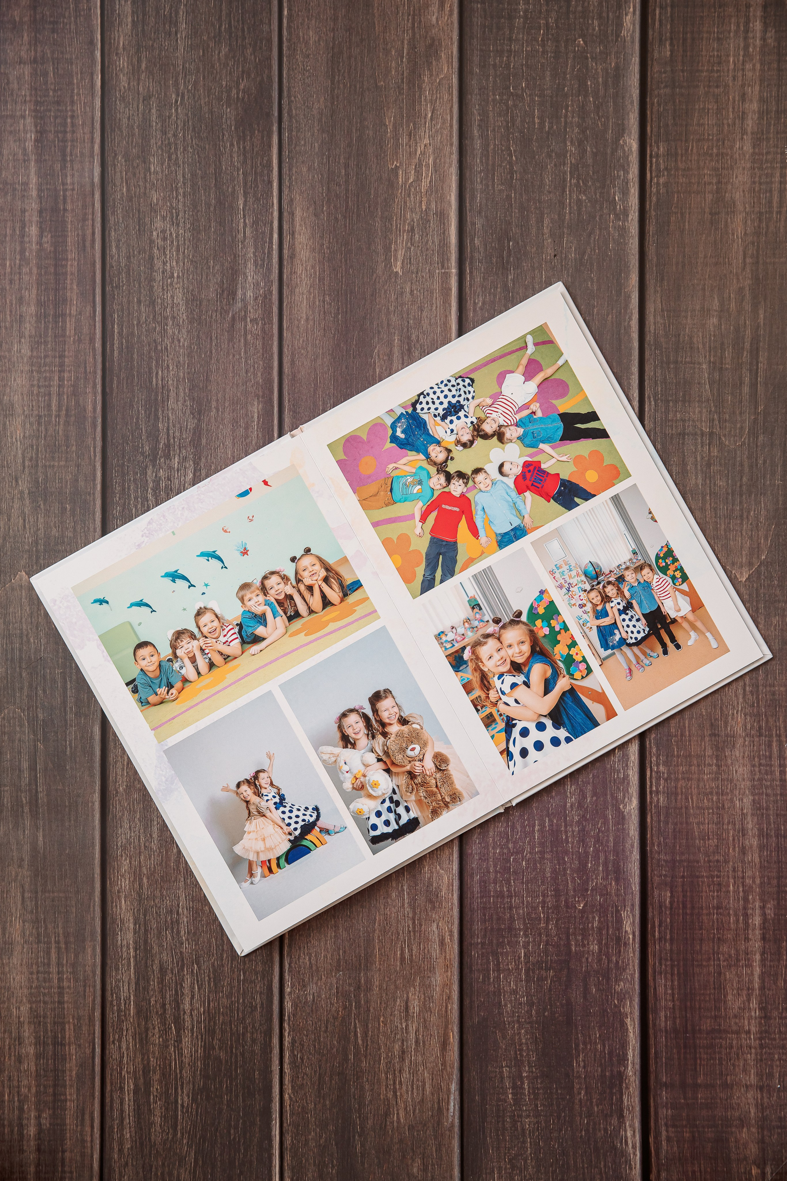 Альбомы дет. сад (макет Акварель). Семейный и детский фотограф в Москве Тихонова Ксения