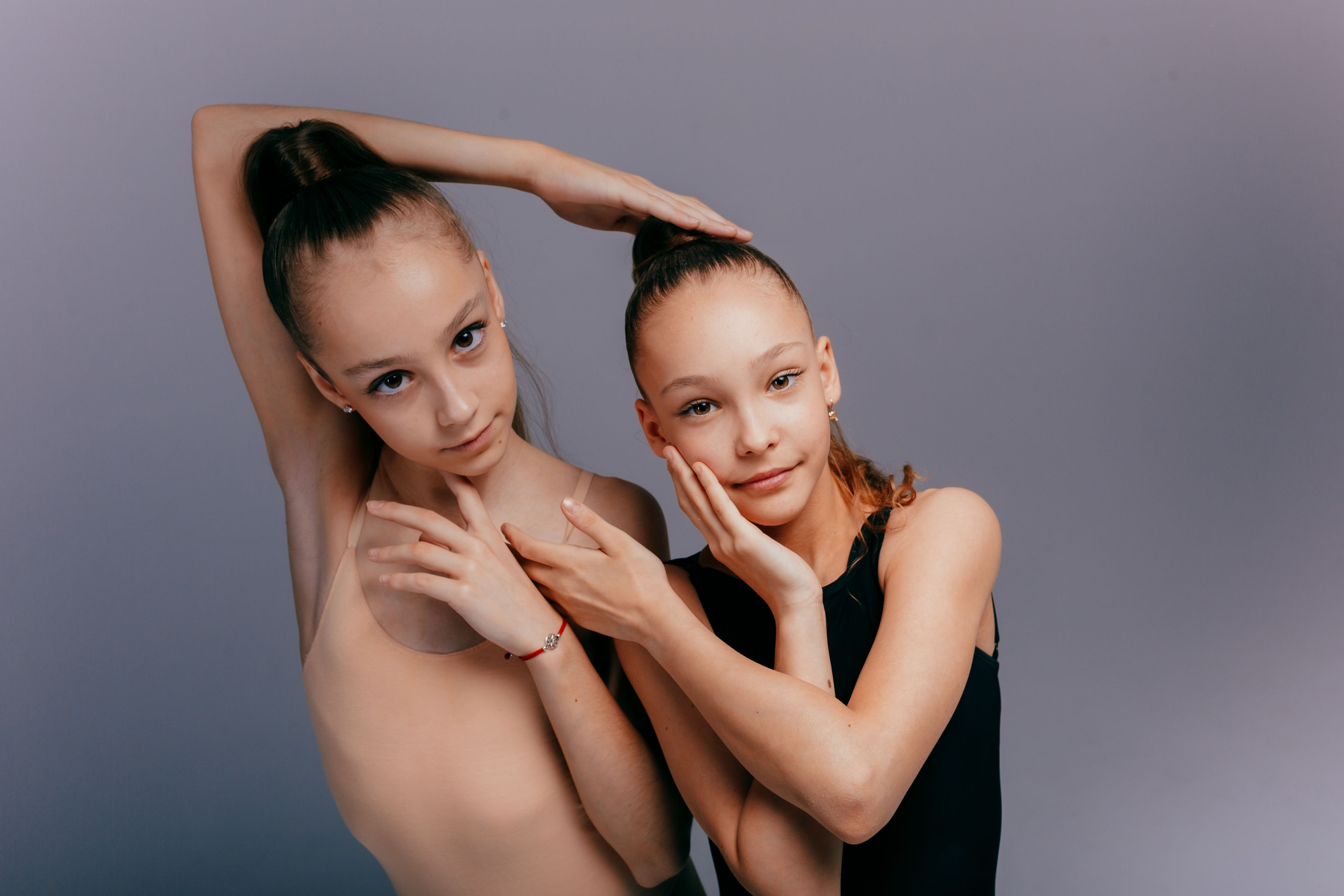 Полина, Милана, Полина. Спортивный фотограф Александр Васильев. RG и AGG