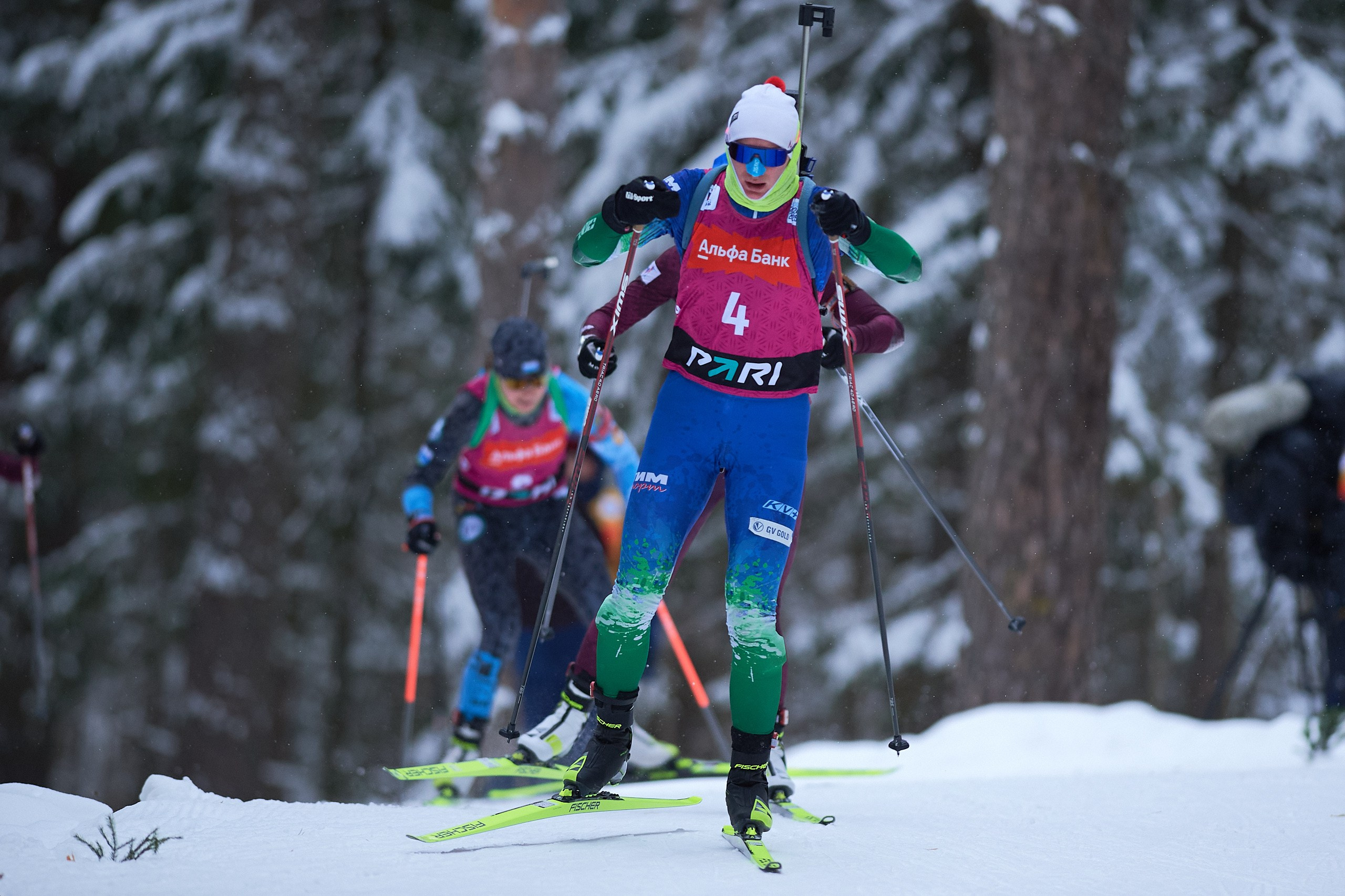 Биатлон. Чемпионат России — 2024/2025, 3-й этап, Ижевск. Ижевская винтовка. Спортивный репортажный фотограф в Ижевске Сергей Мерзляков