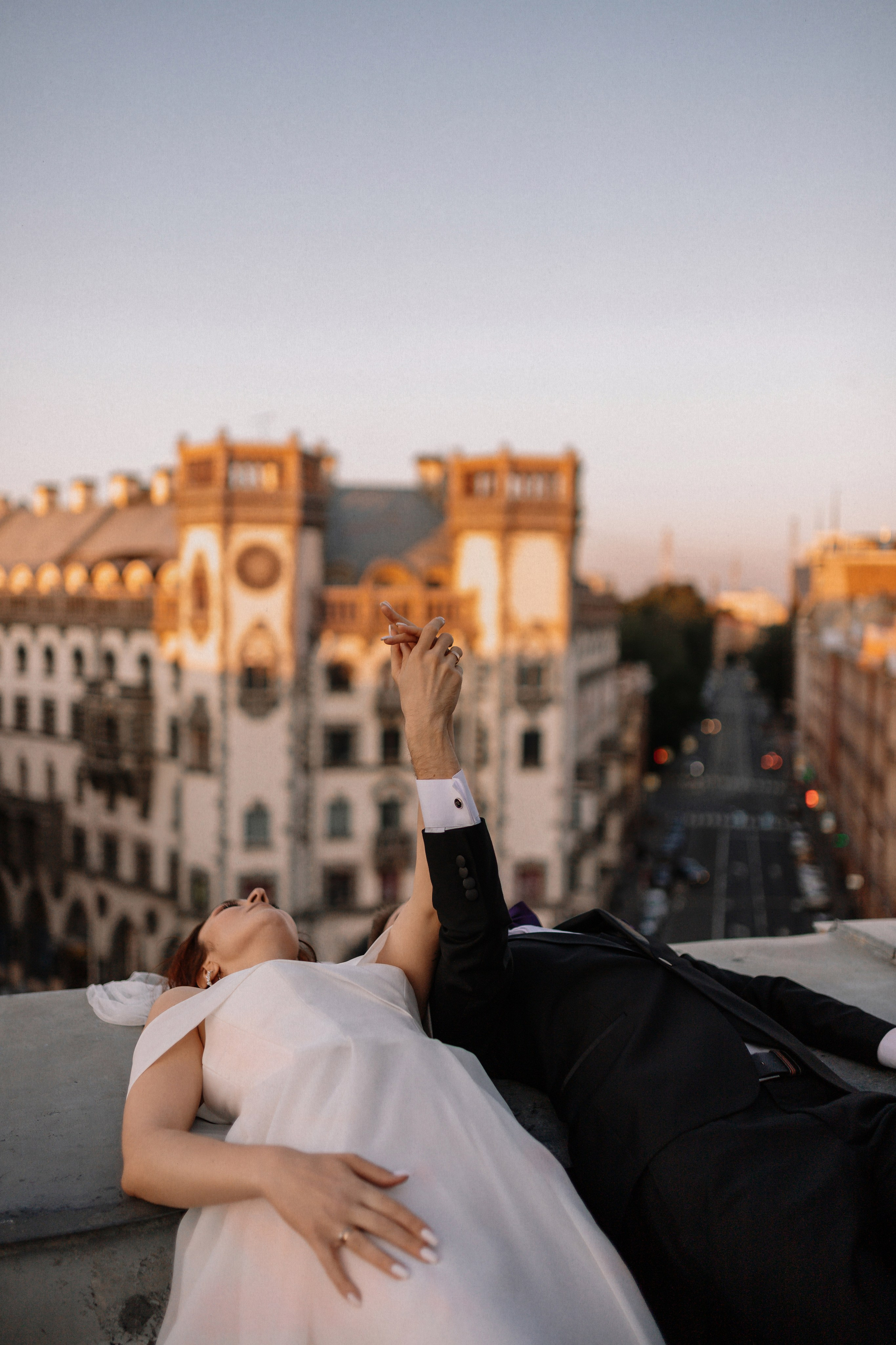 Крыша Петроградки. Николь — ваш любимый фотограф в Санкт-Петербурге