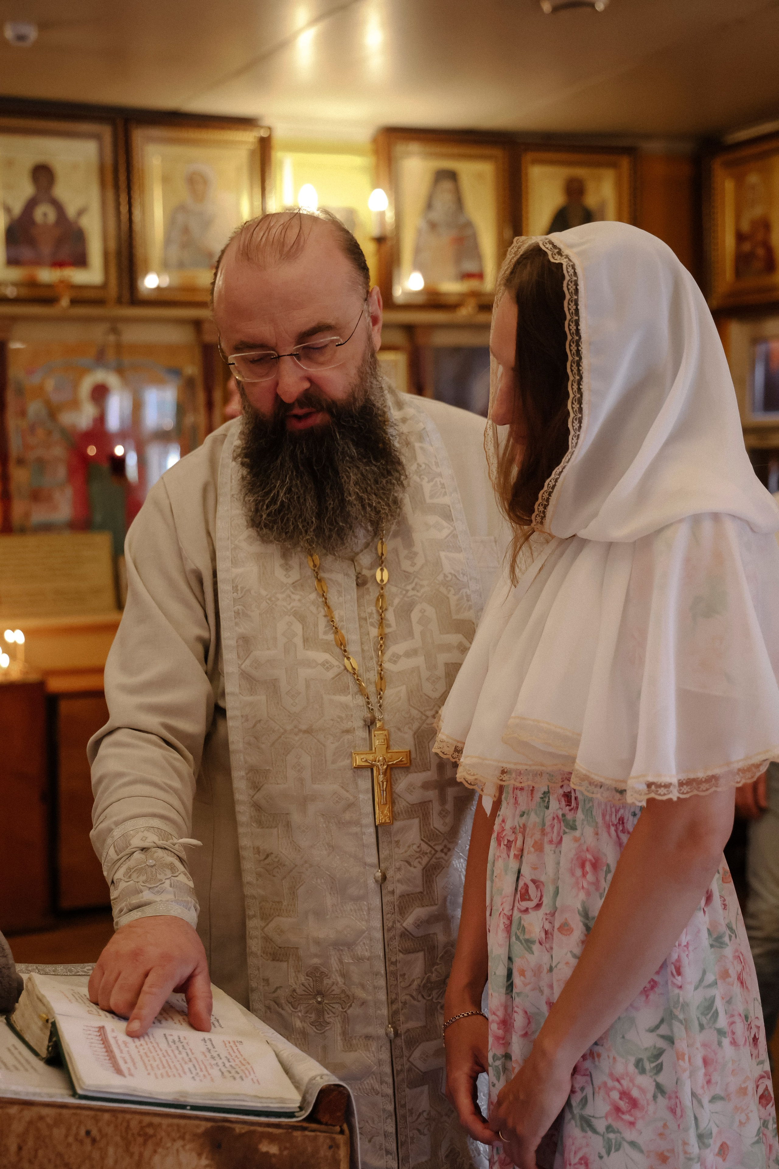 Крещение Анастасии. Фотограф новорожденных