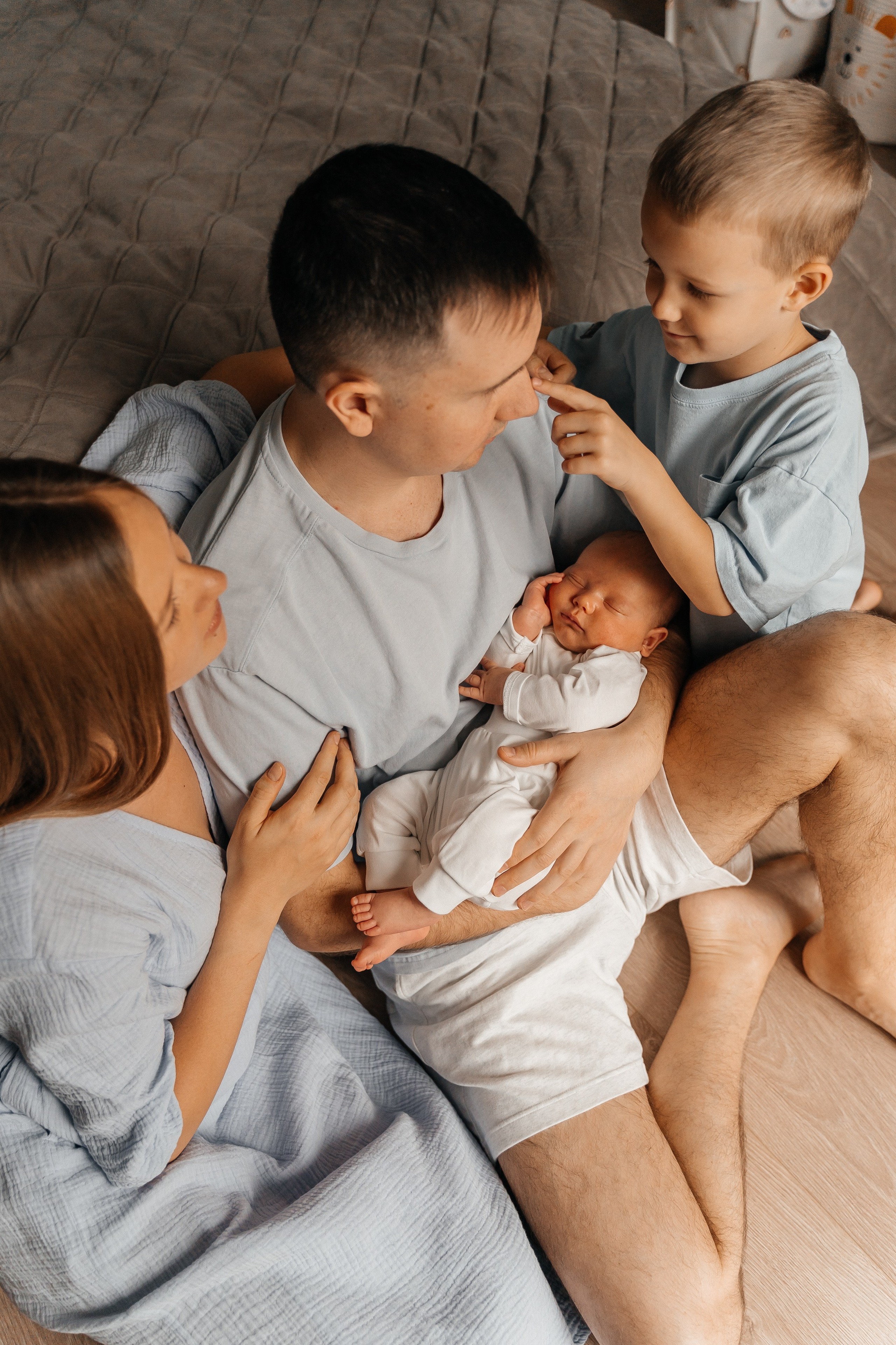 Ваня, Лара, Миша и Стёпа. Волик Мария