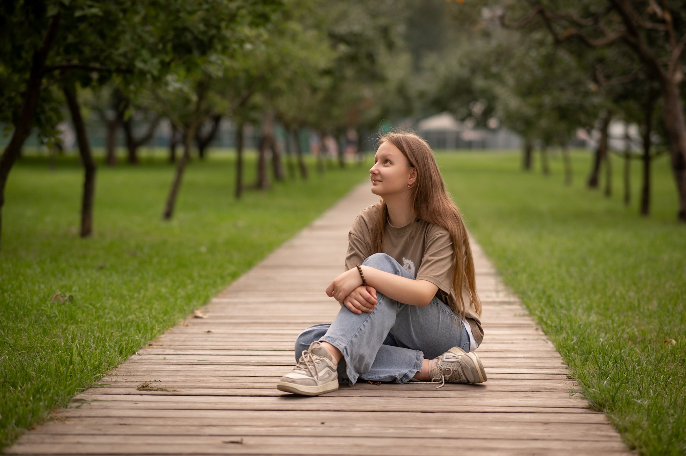 Оля на ВДНХ