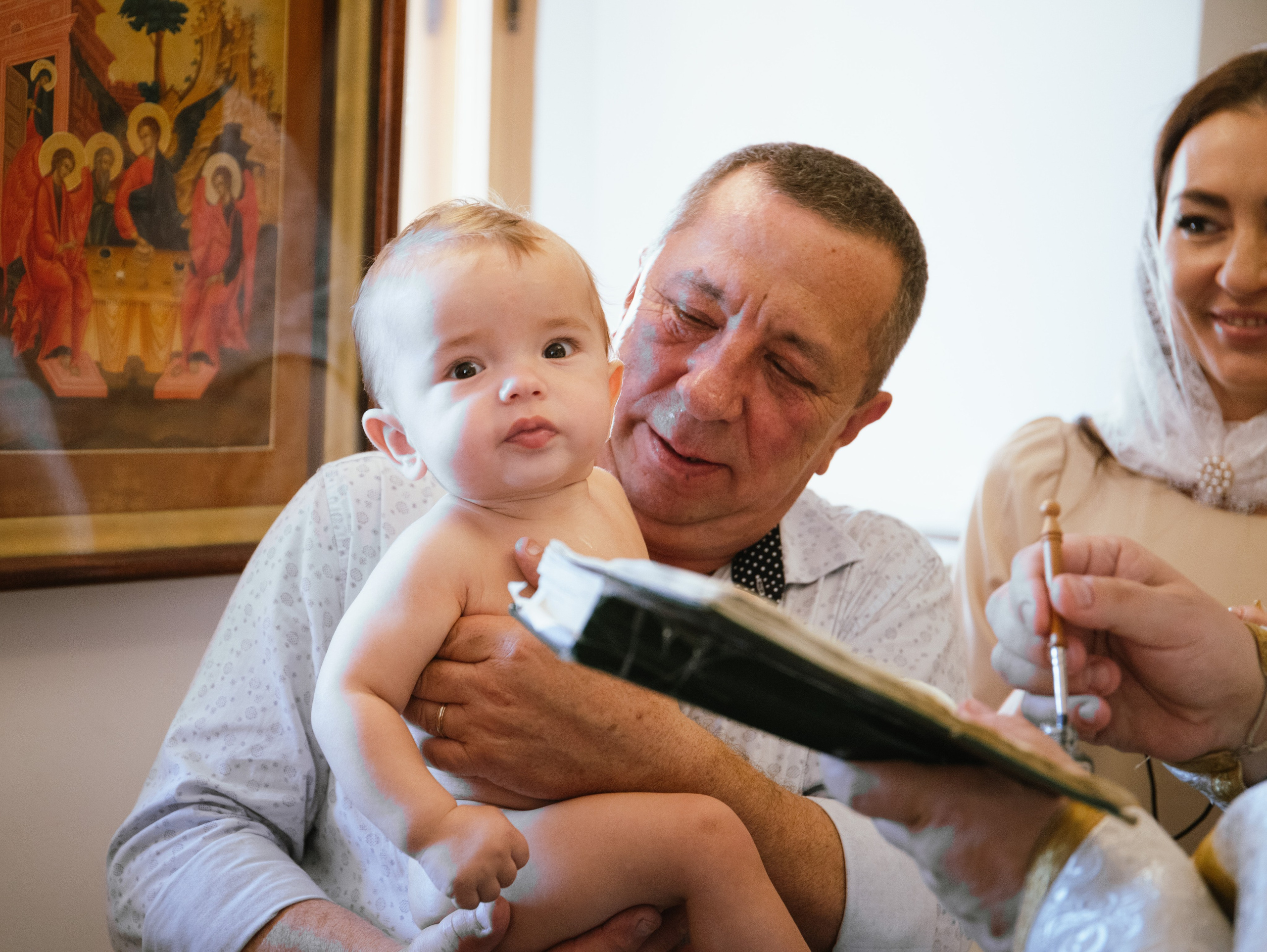 Крещение. Свадебный и семейный фотограф в Москве Мила Широких