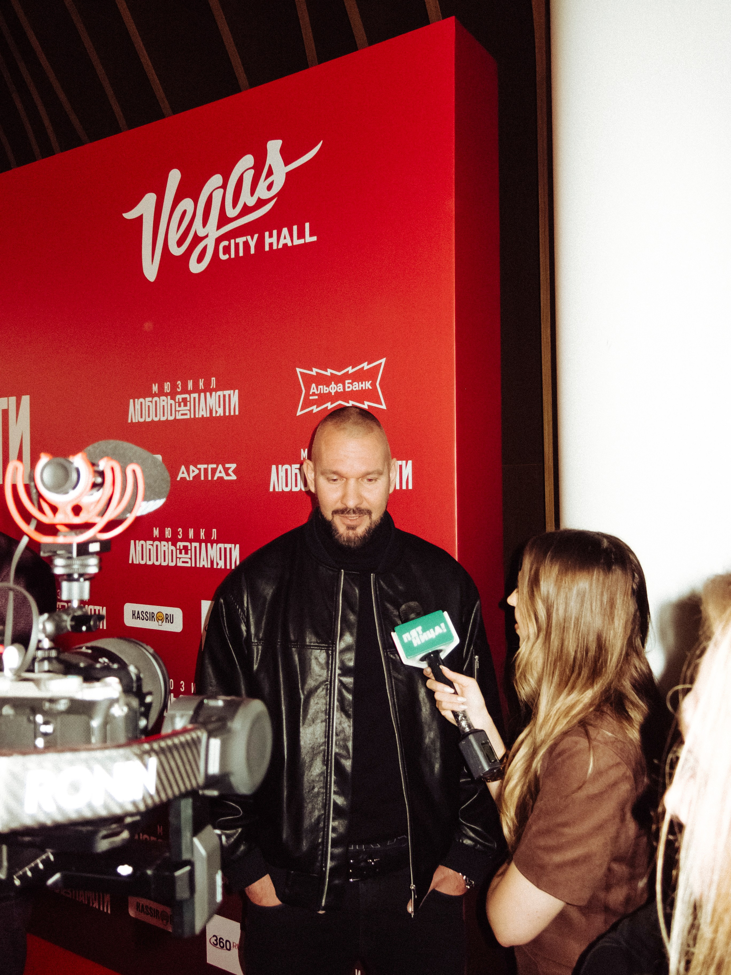 Презентация Мюзикла «Любовь без памяти». Репортажный, event, концертный и backstage фотограф из Москвы Виталий Кривцов