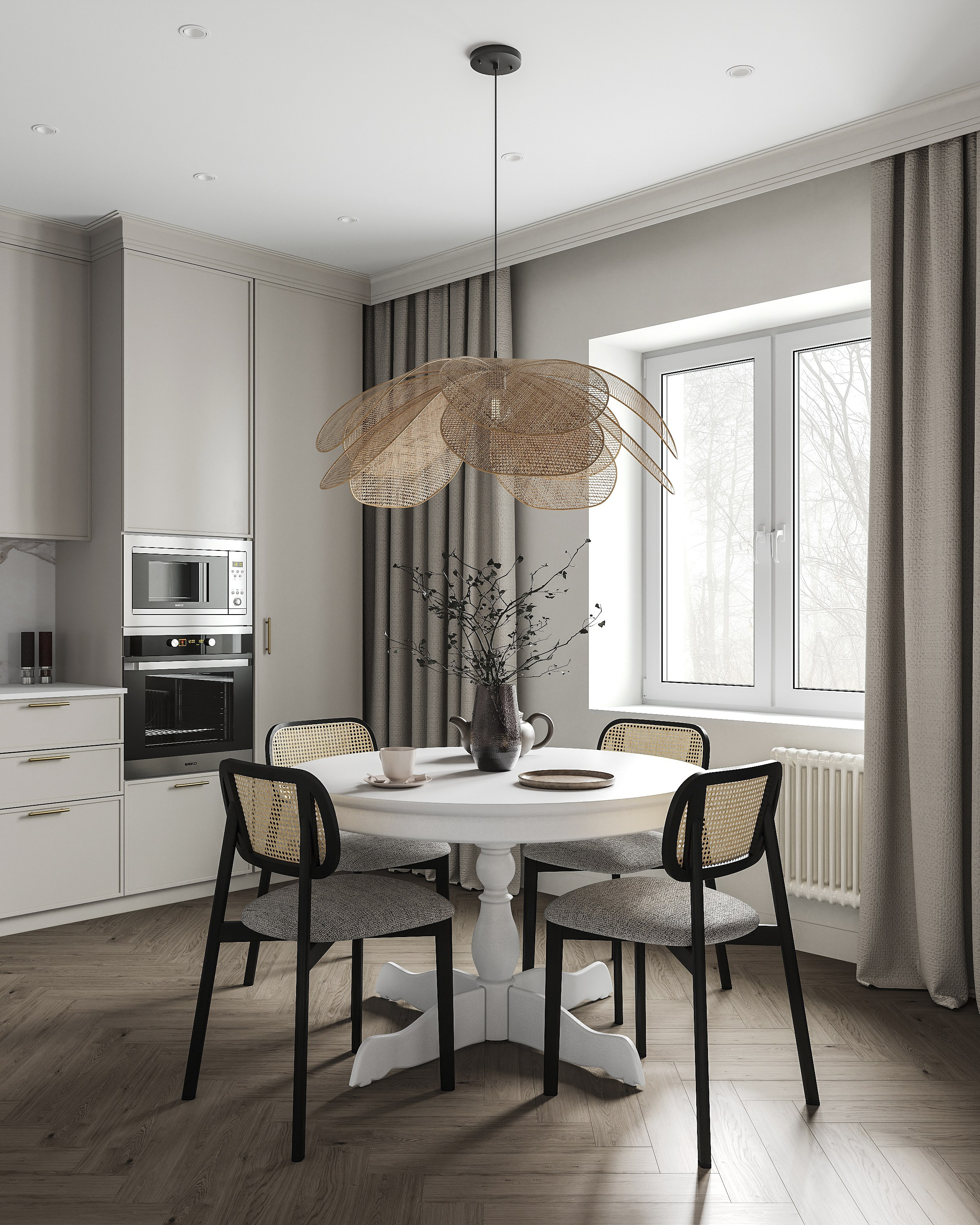 Квартира 82 м², Санкт-Петербург. KADO — студия дизайна интерьеров в Нижневартовске
